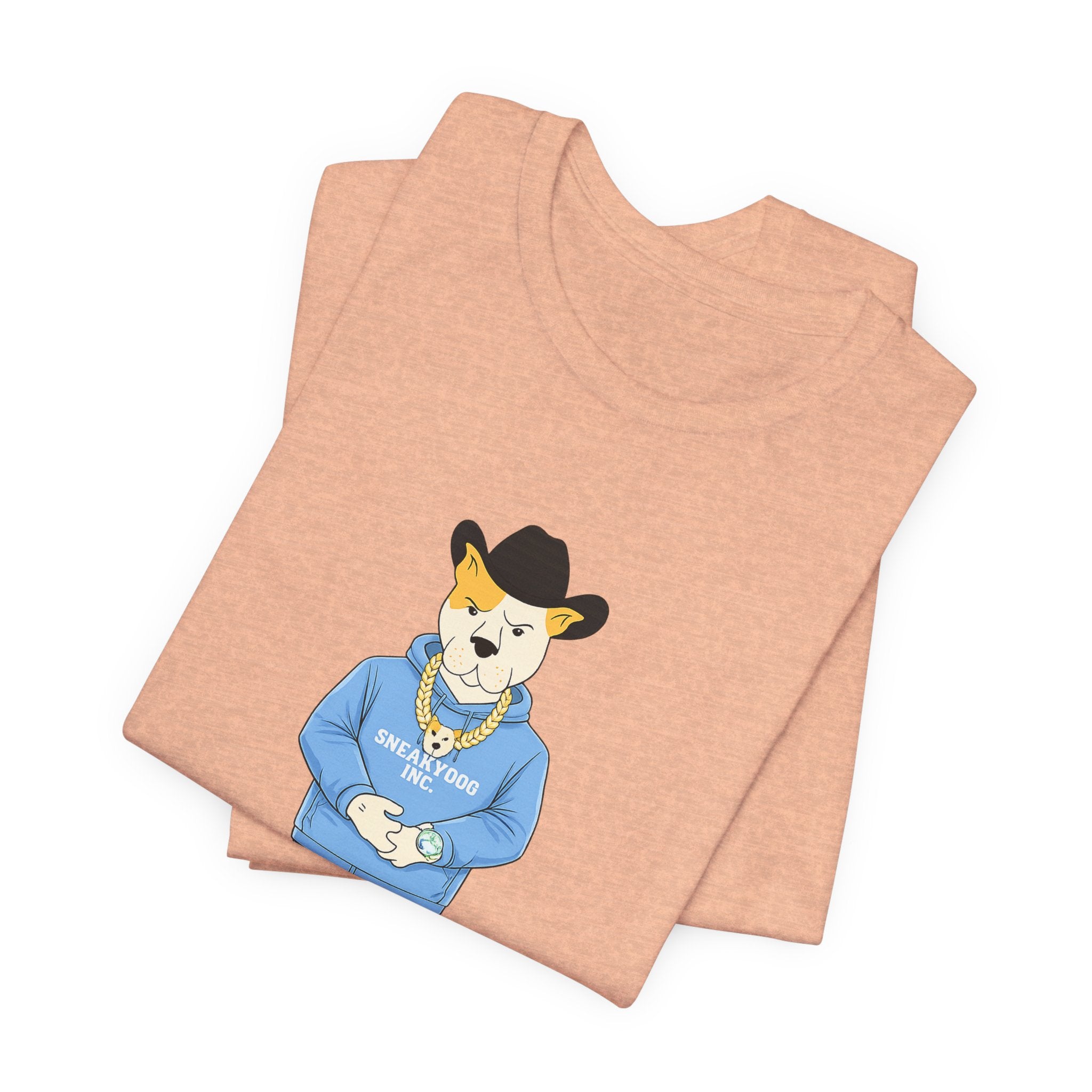 Sneakydog Inc. CB Cowboy Graphic — Vintage Short Sleeve T-Shirt