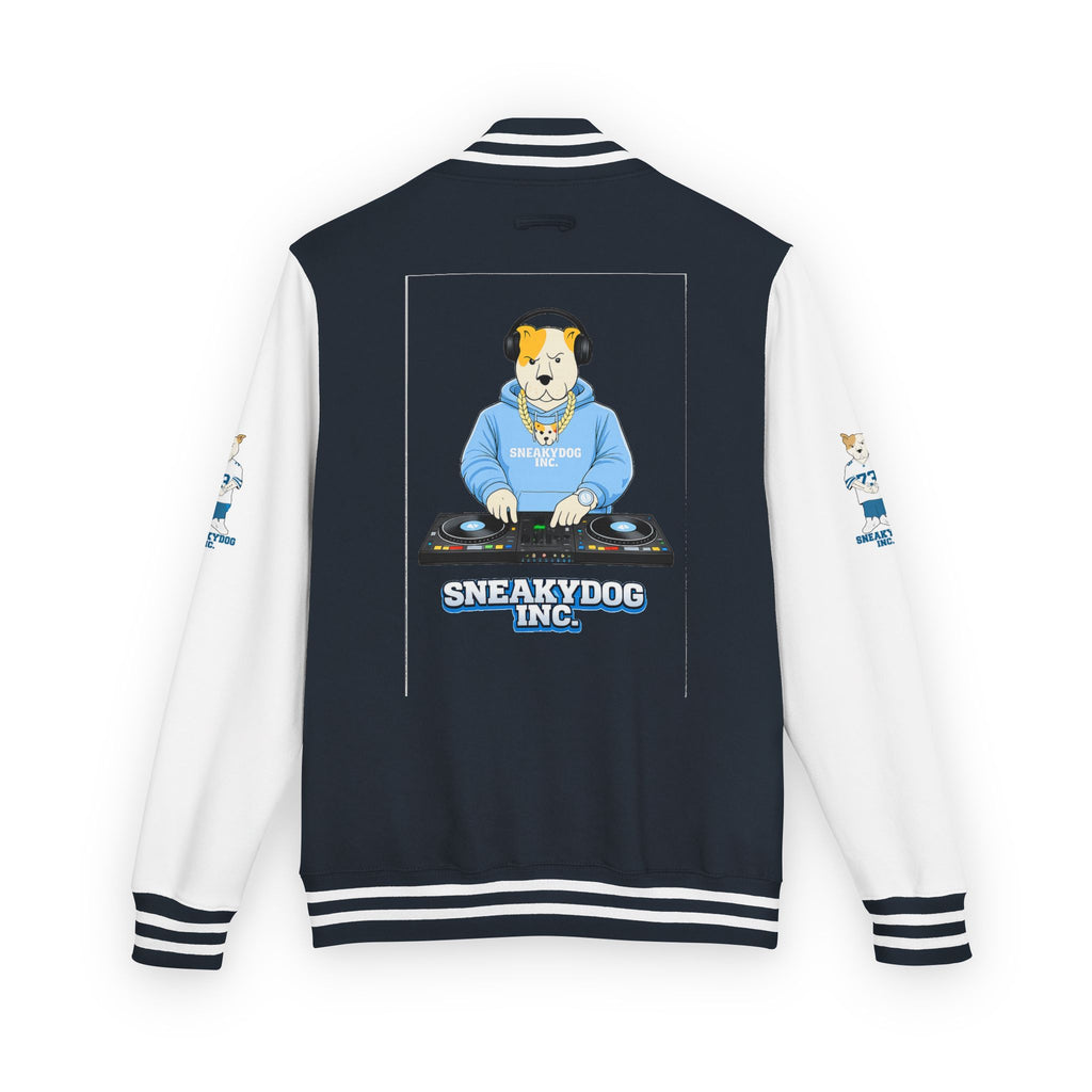 Sneakydog Inc. DJ Letterman Jacket —  Corgi Varsity Jacket