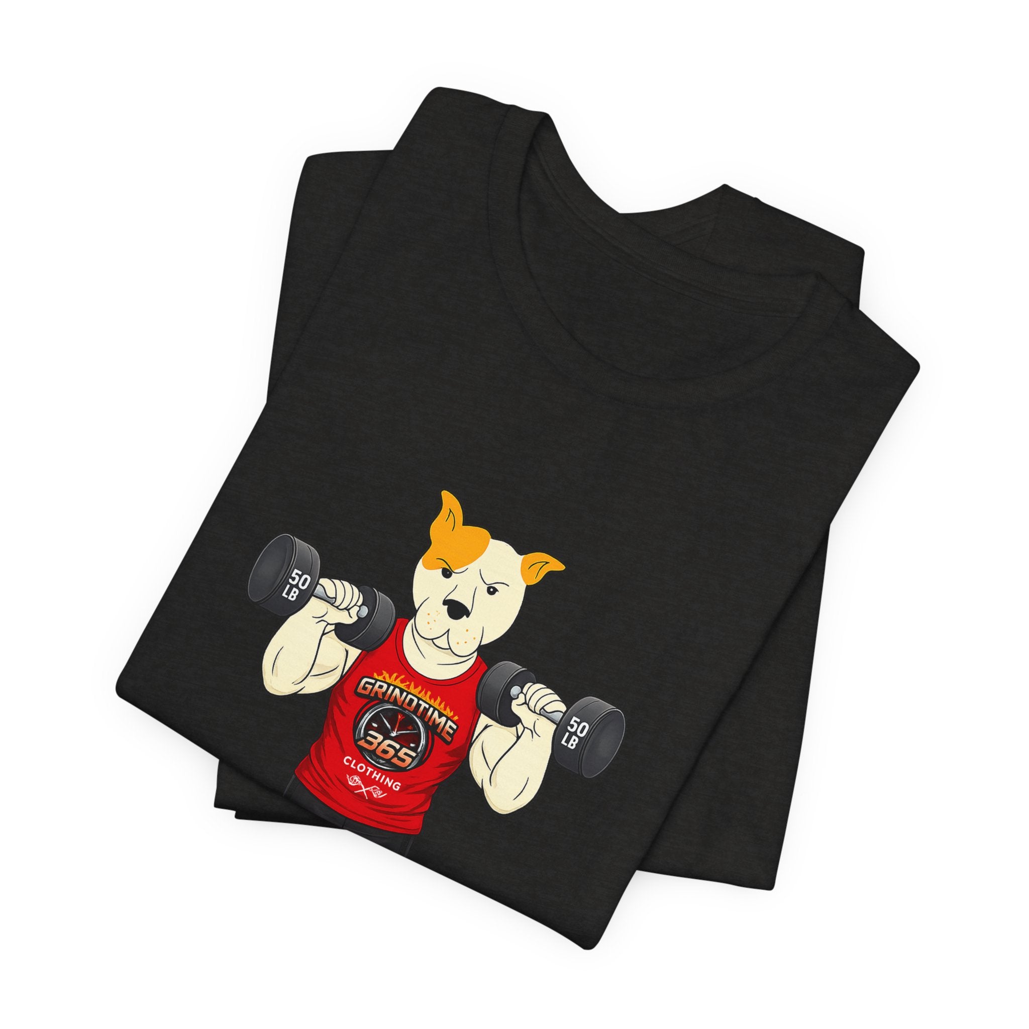 Sneakydog Inc. Workout Red GT365 Graphic — Vintage Short Sleeve T-Shirt