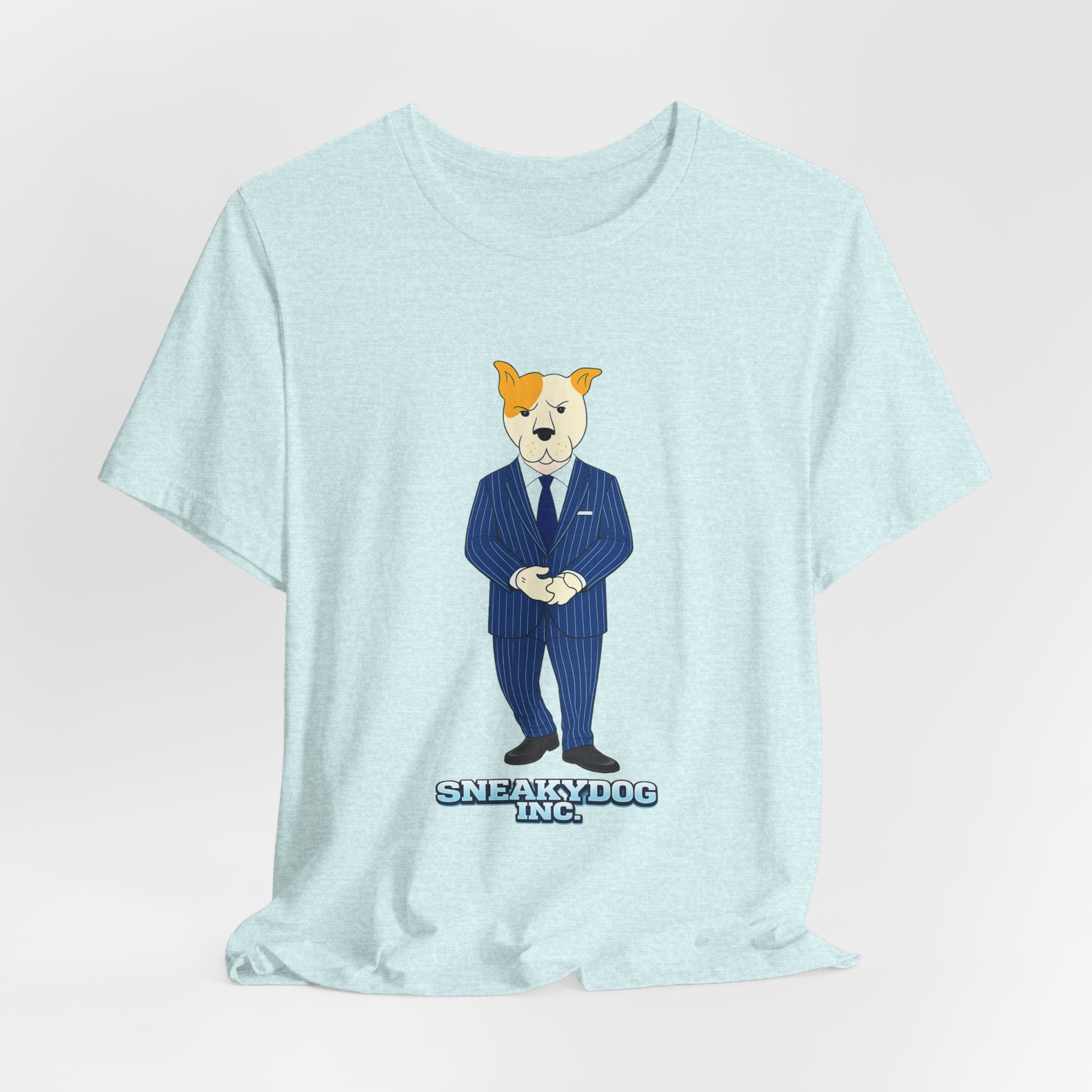Sneakydog Inc. CEO Suit Graphic — Vintage Short Sleeve T-Shirt