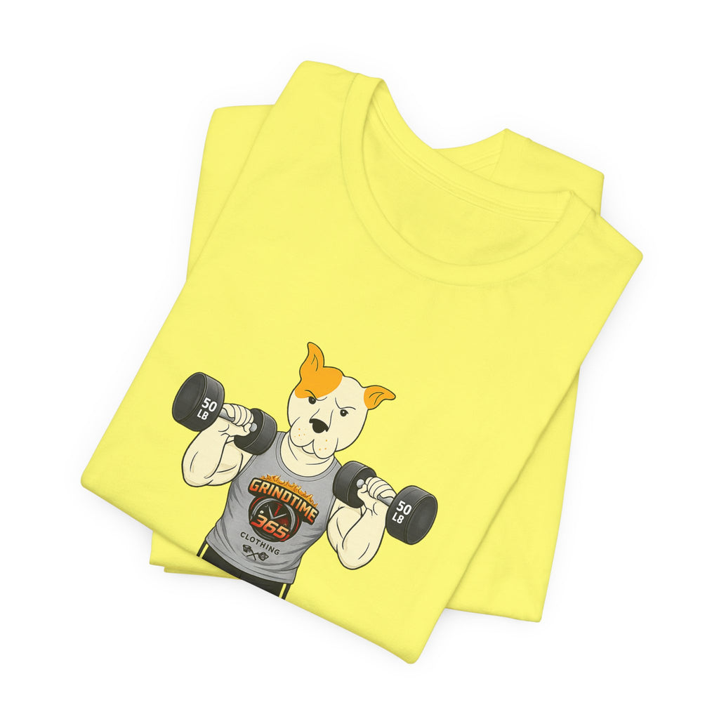 Sneakydog Inc. Workout Grey GT365 Graphic — Vintage Short Sleeve T-Shirt