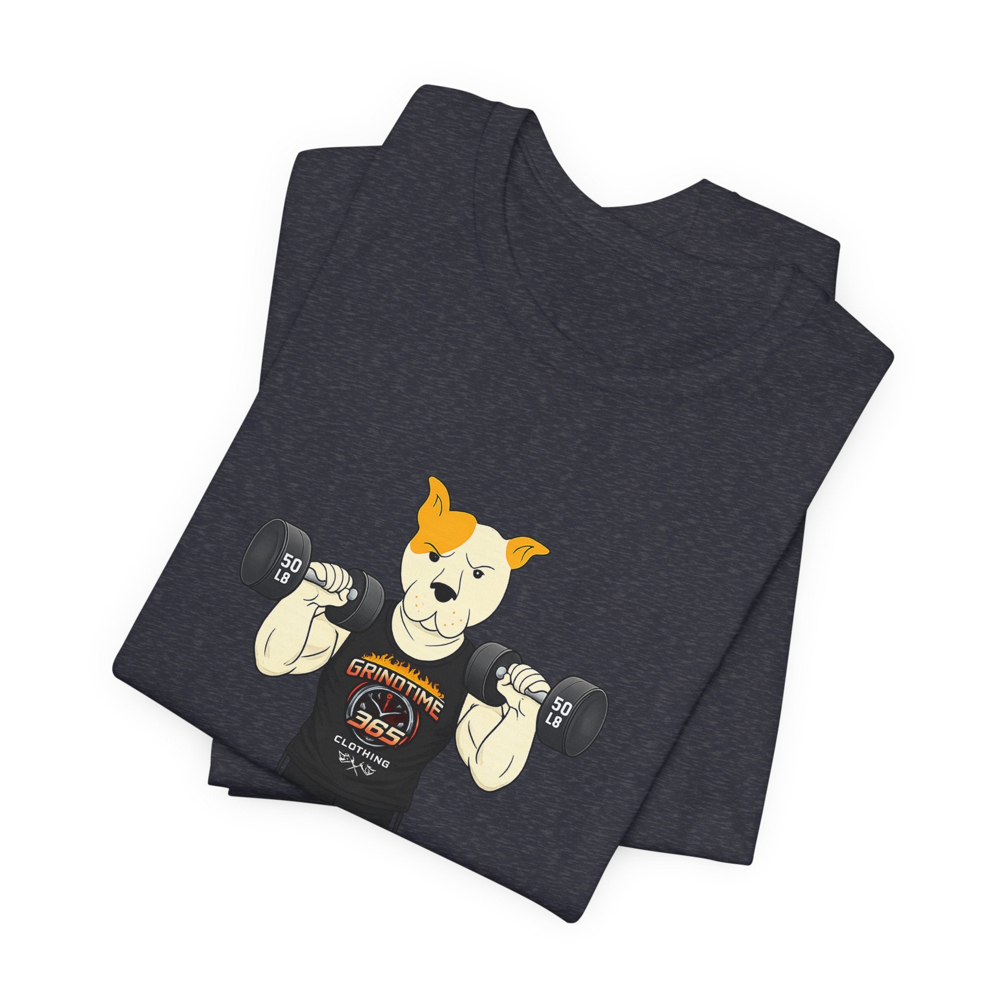 Sneakydog Inc. Workout Black GT365 Graphic — Vintage Short Sleeve T-Shirt