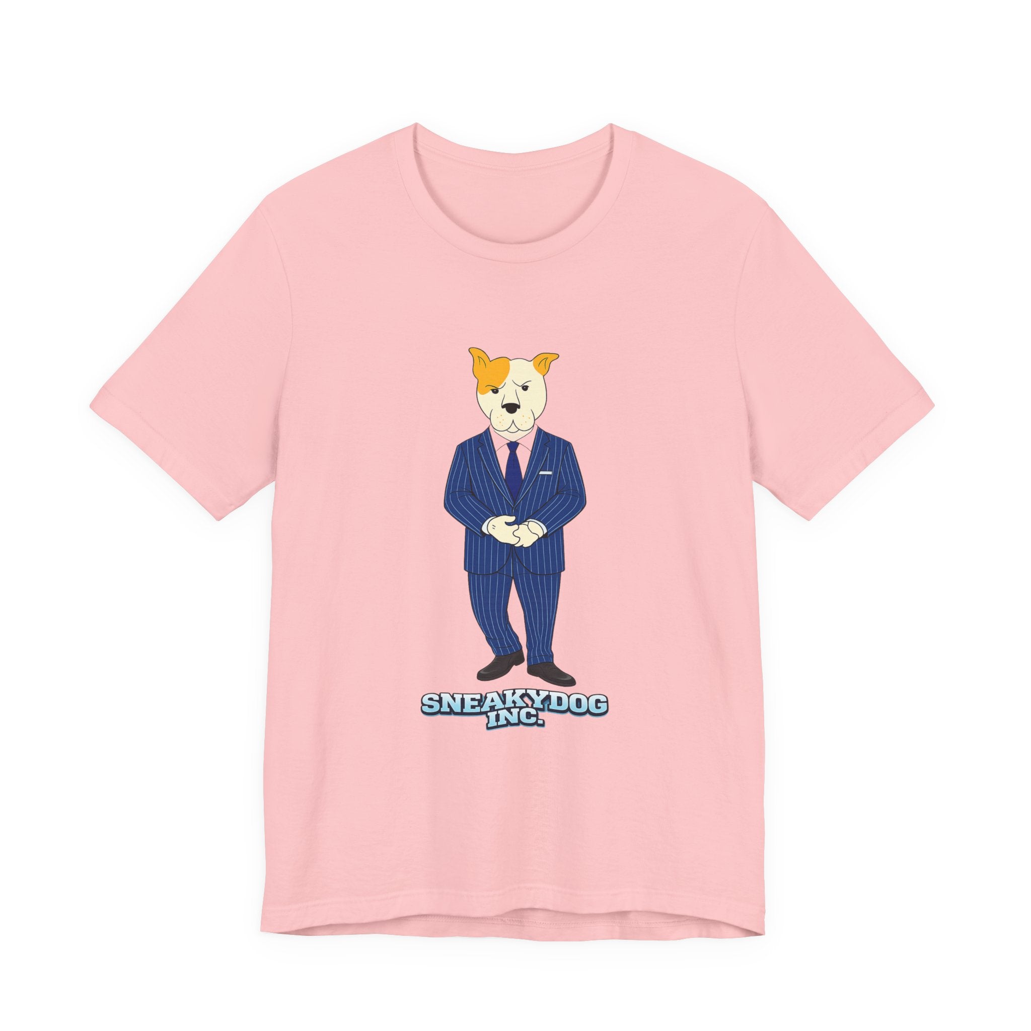 Sneakydog Inc. CEO Suit Graphic — Vintage Short Sleeve T-Shirt