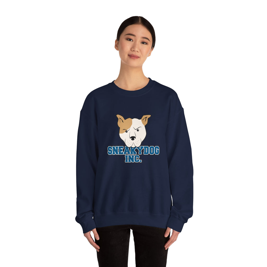 Sneakydog Inc. Main logo Crewneck Sweatshirt – Vintage Athletic Graphic