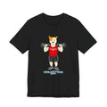 Sneakydog Inc. Workout Red Graphic — Vintage Short Sleeve T-Shirt