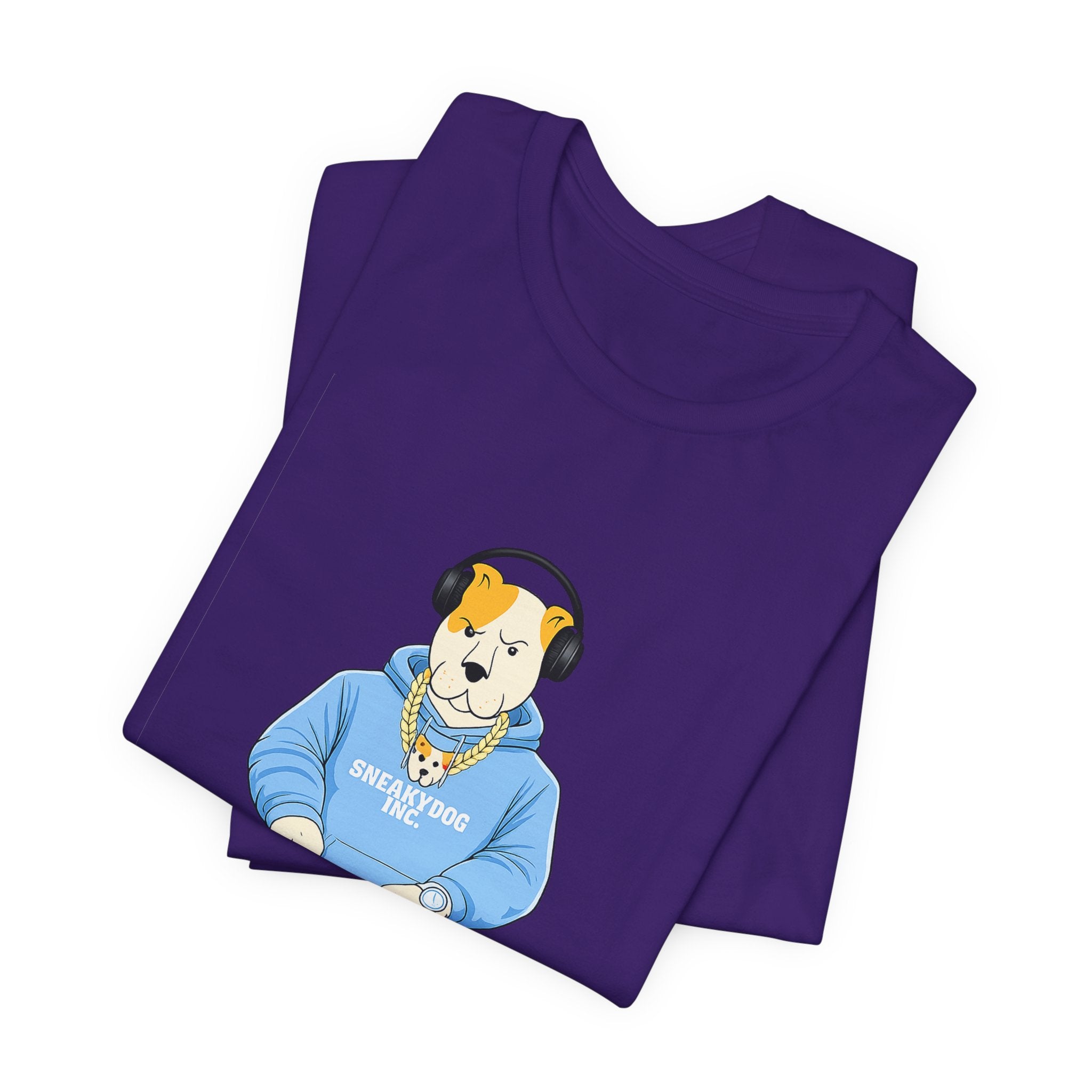 Sneakydog Inc. DJ Graphic — Vintage Short Sleeve T-Shirt