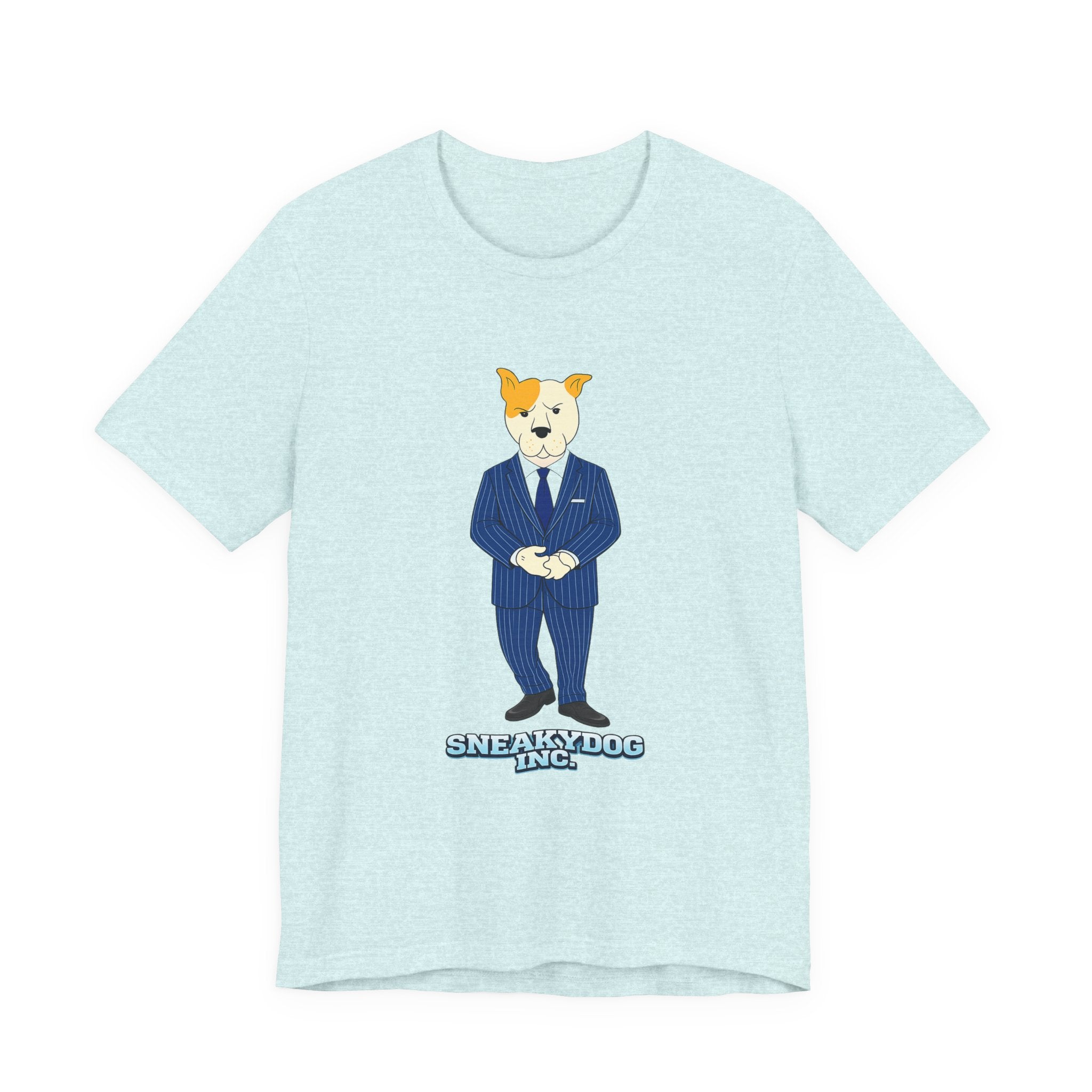 Sneakydog Inc. CEO Suit Graphic — Vintage Short Sleeve T-Shirt