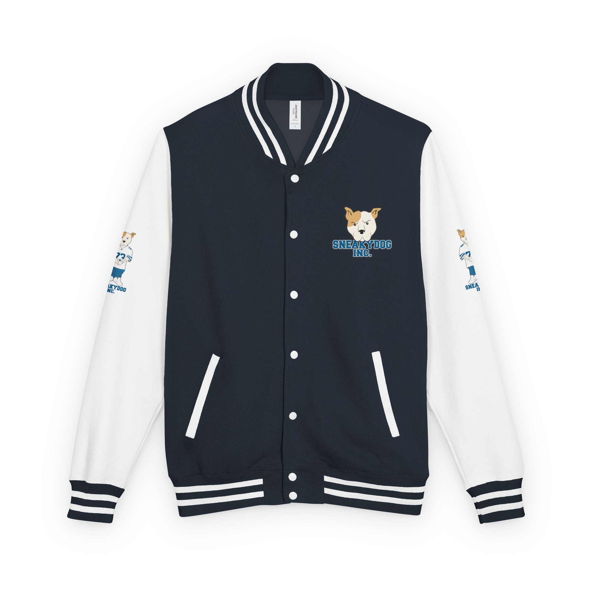 Sneakydog Inc. DJ Letterman Jacket —  Corgi Varsity Jacket