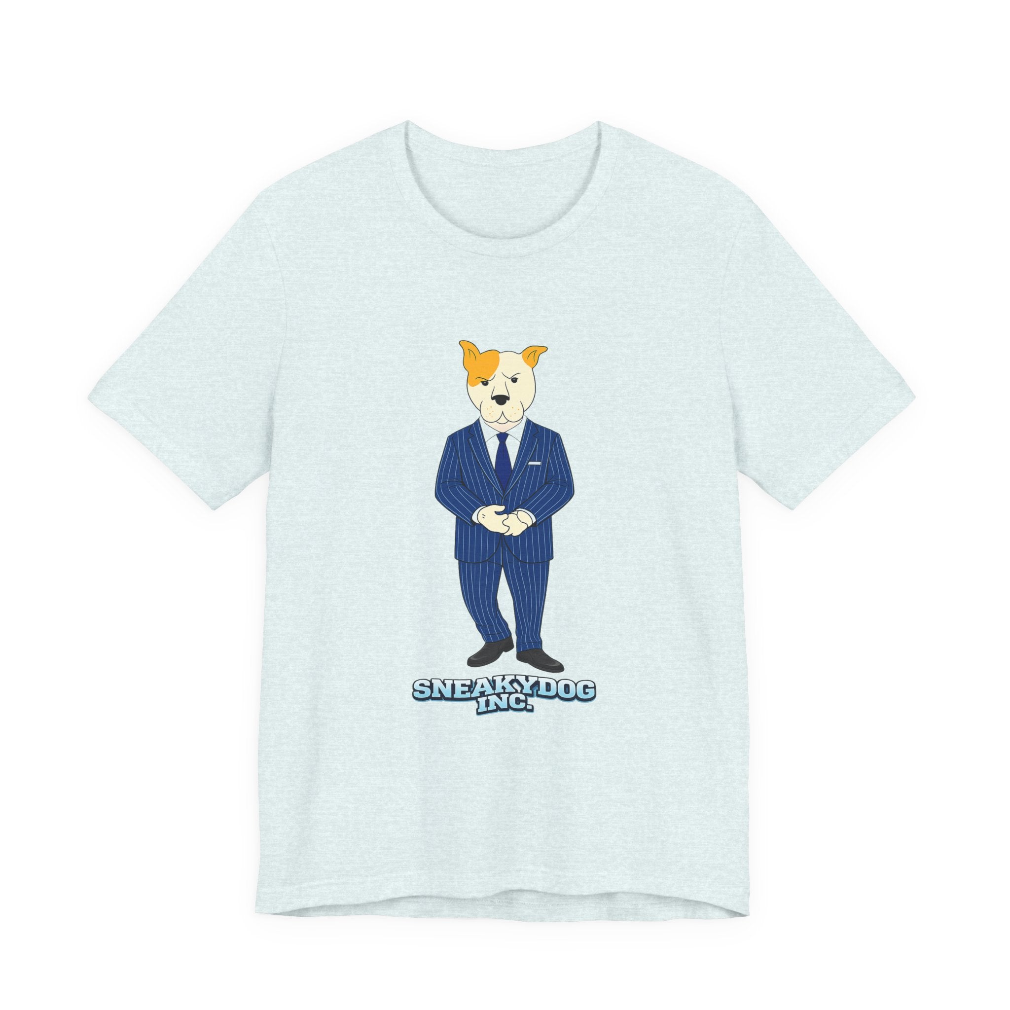 Sneakydog Inc. CEO Suit Graphic — Vintage Short Sleeve T-Shirt
