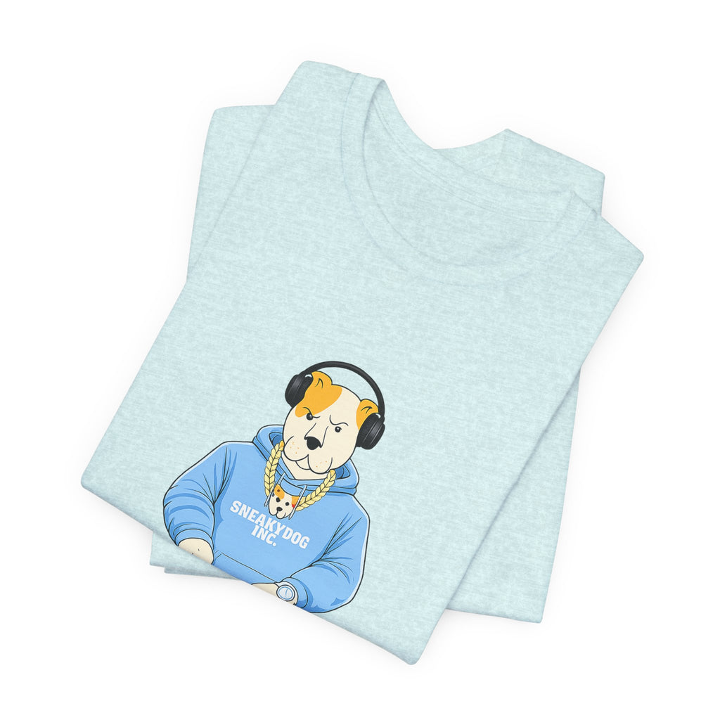 Sneakydog Inc. DJ Graphic — Vintage Short Sleeve T-Shirt