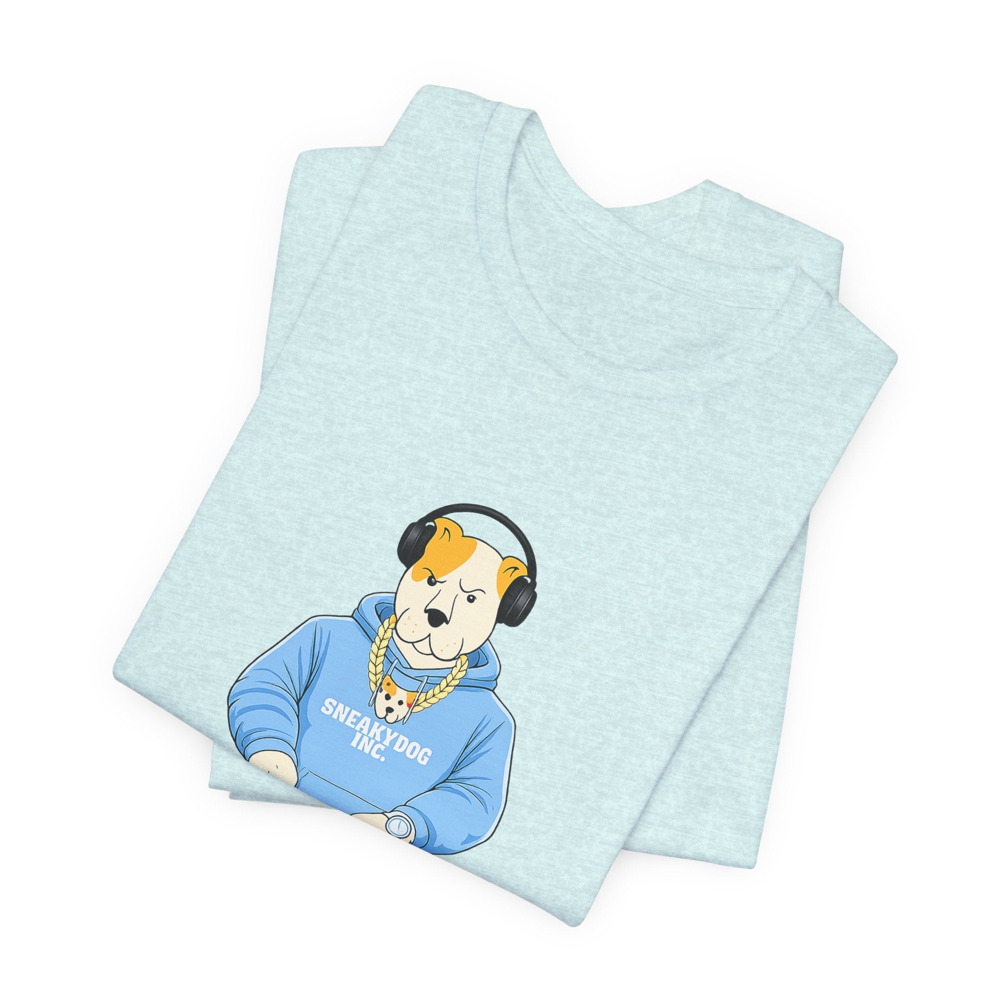 Sneakydog Inc. DJ Graphic — Vintage Short Sleeve T-Shirt