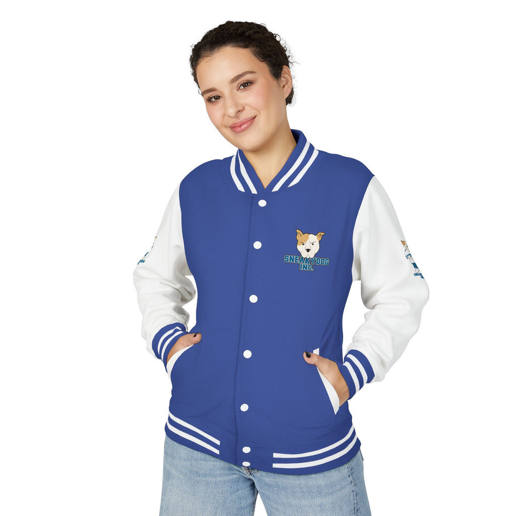 Sneakydog Inc. DJ Letterman Jacket —  Corgi Varsity Jacket