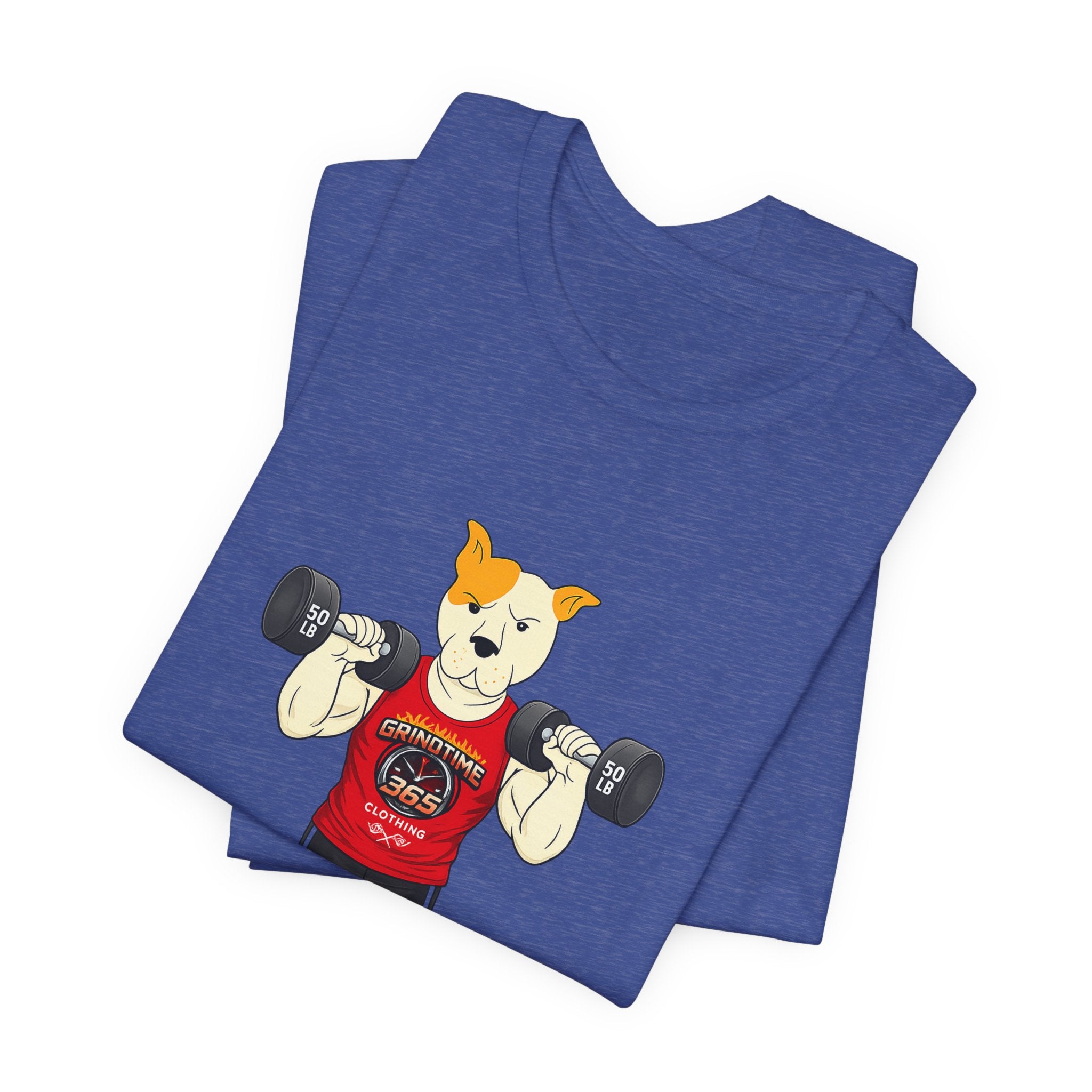 Sneakydog Inc. Workout Red GT365 Graphic — Vintage Short Sleeve T-Shirt