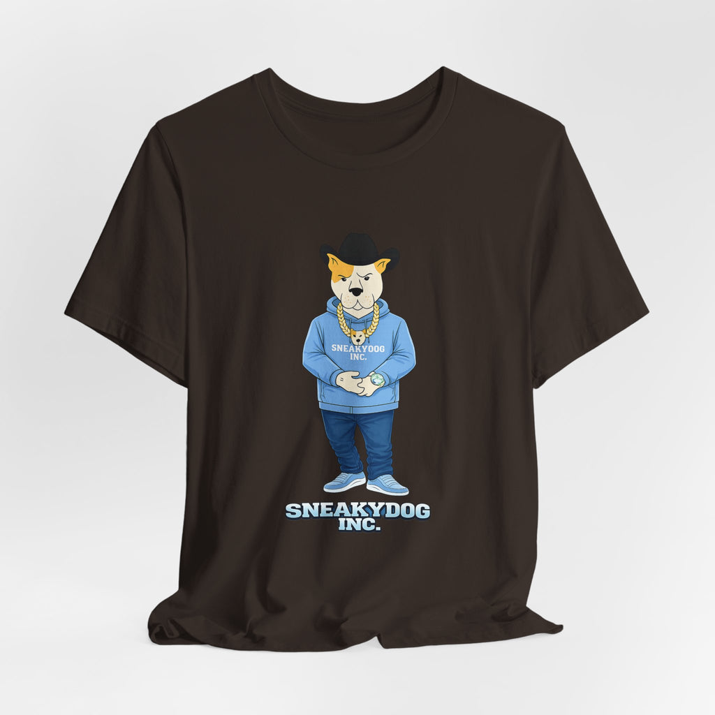 Sneakydog Inc. CB Cowboy Graphic — Vintage Short Sleeve T-Shirt