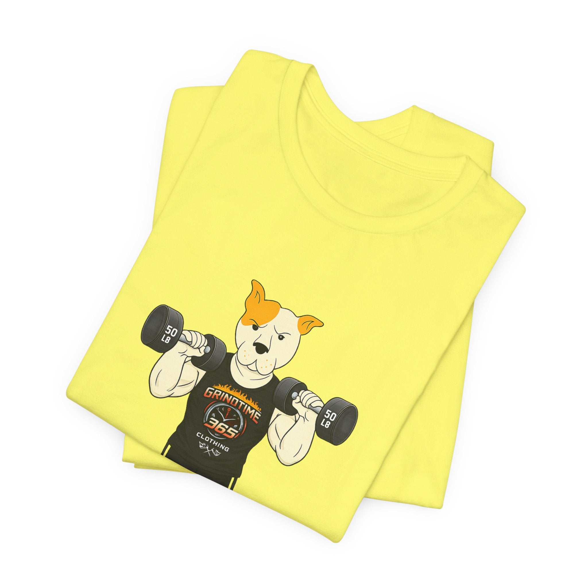 Sneakydog Inc. Workout Black GT365 Graphic — Vintage Short Sleeve T-Shirt