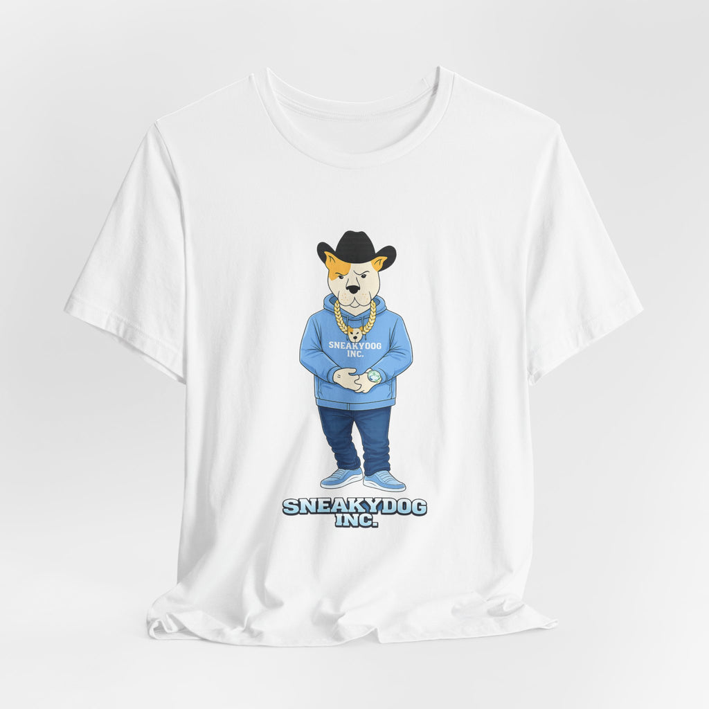 Sneakydog Inc. CB Cowboy Graphic — Vintage Short Sleeve T-Shirt