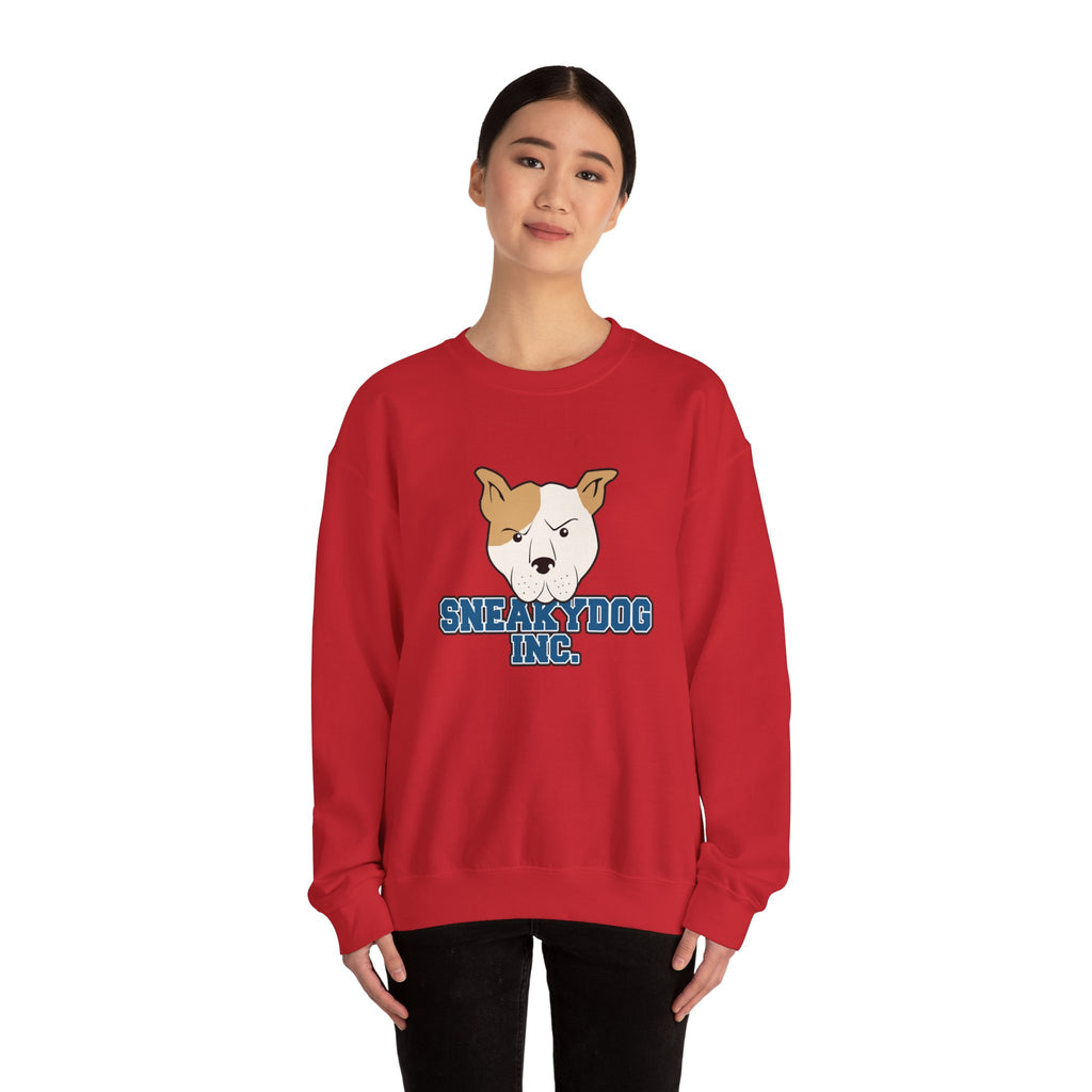 Sneakydog Inc. Main logo Crewneck Sweatshirt – Vintage Athletic Graphic