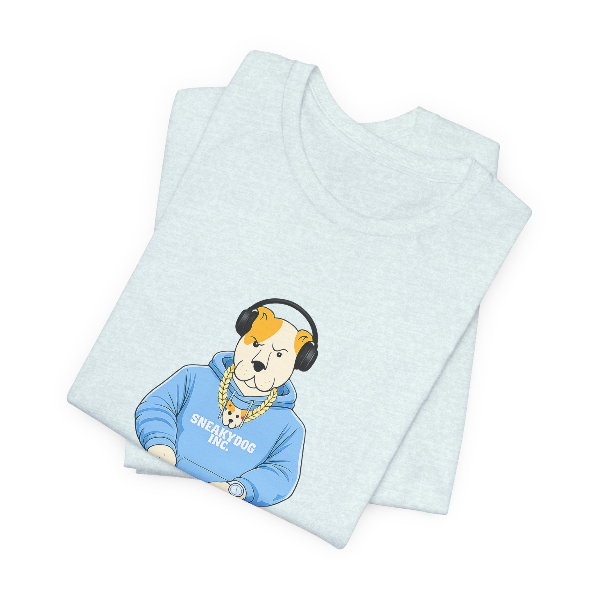 Sneakydog Inc. DJ Graphic — Vintage Short Sleeve T-Shirt