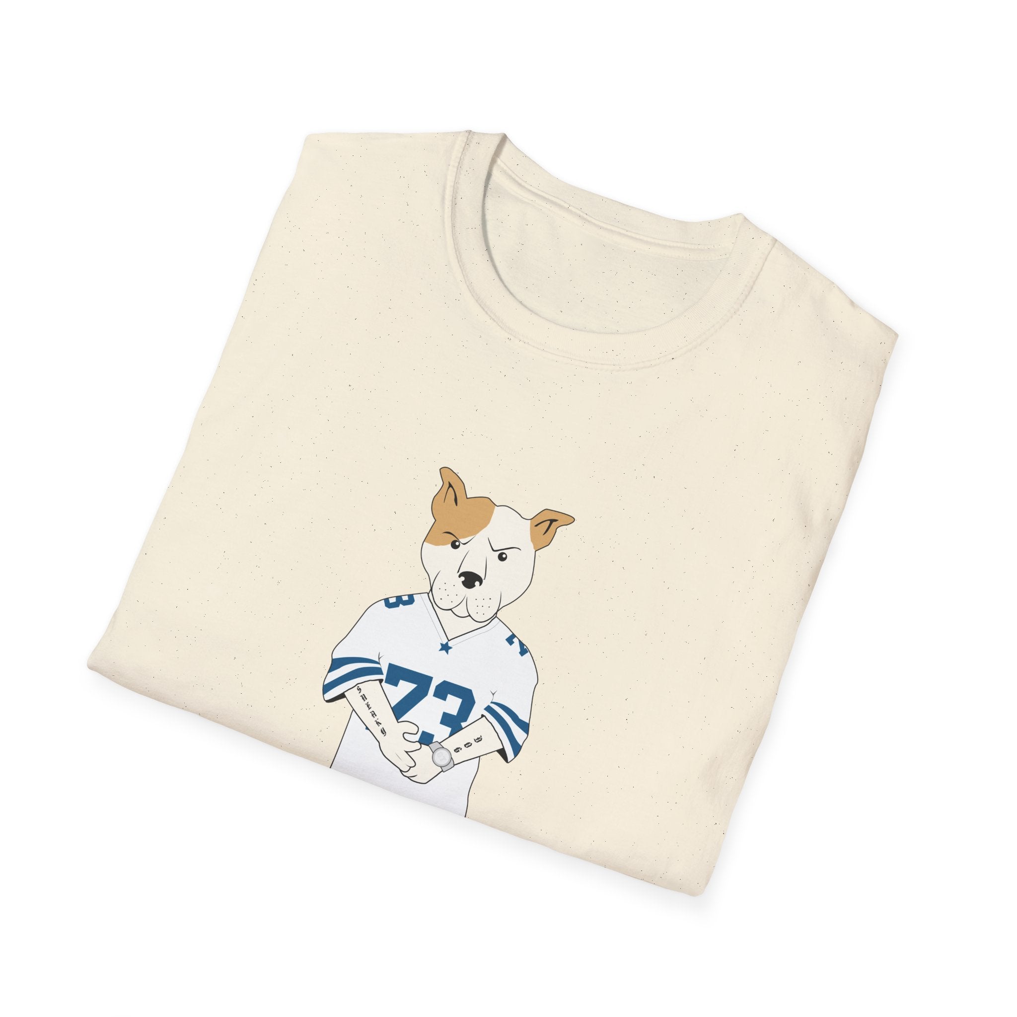 Sneakydog Inc. Football Jersey Graphic T Shirt