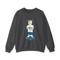 Sneakydog Inc. Football Jersey Crewneck Sweatshirt – Vintage Graphic