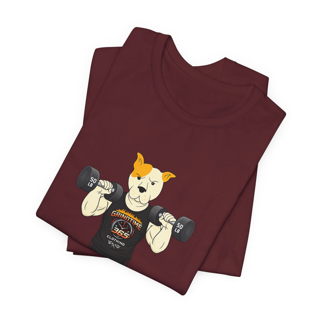 Sneakydog Inc. Workout Black GT365 Graphic — Vintage Short Sleeve T-Shirt