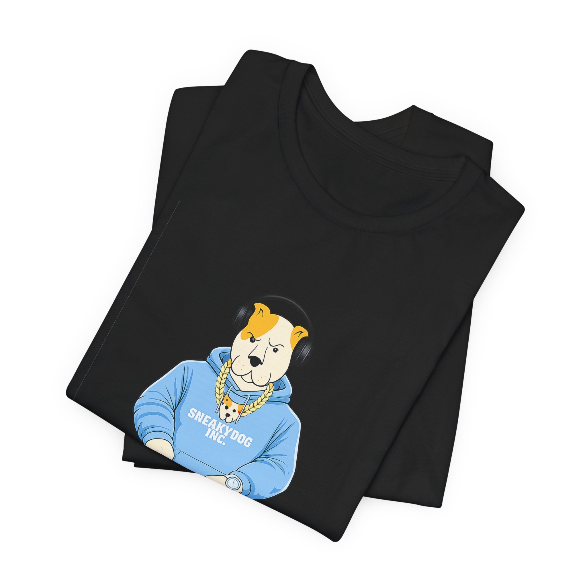 Sneakydog Inc. DJ Graphic — Vintage Short Sleeve T-Shirt