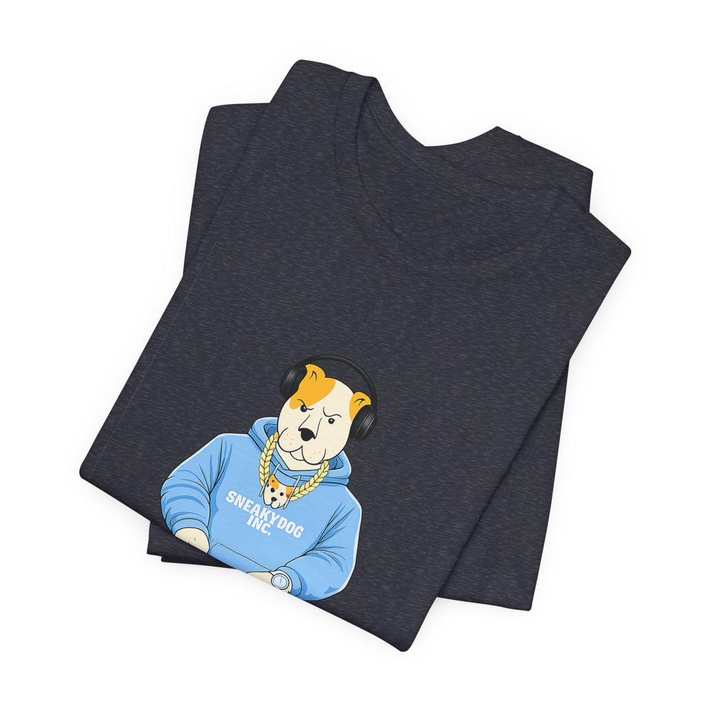 Sneakydog Inc. DJ Graphic — Vintage Short Sleeve T-Shirt