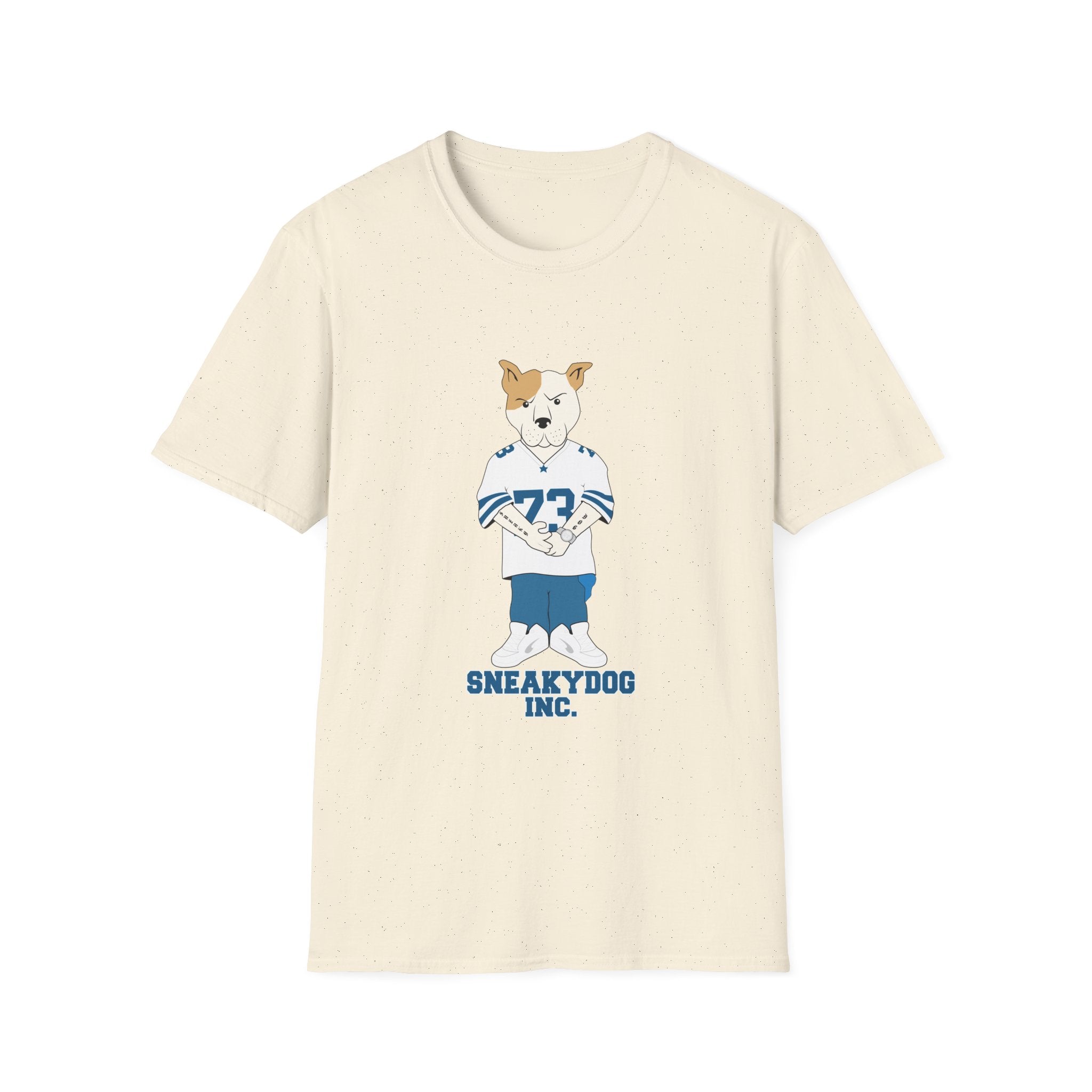 Sneakydog Inc. Football Jersey Graphic T Shirt