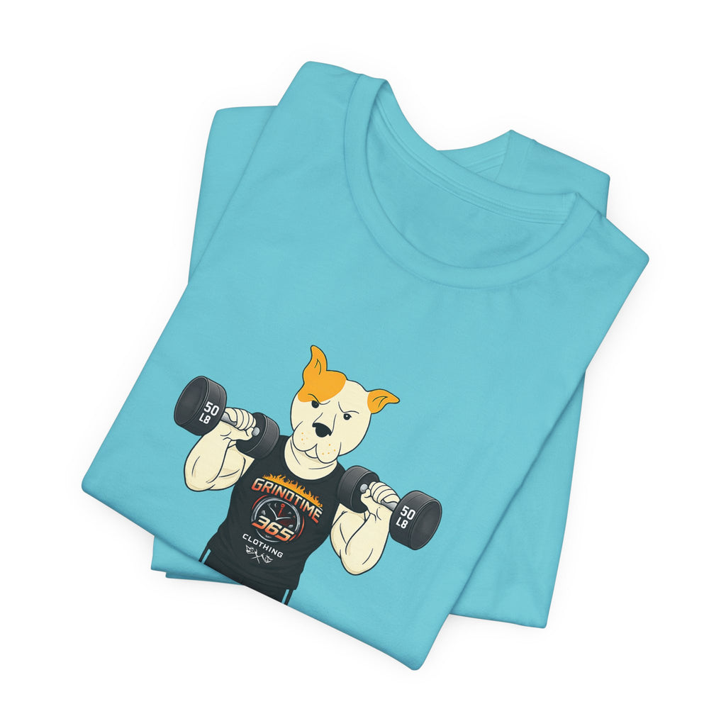 Sneakydog Inc. Workout Black GT365 Graphic — Vintage Short Sleeve T-Shirt