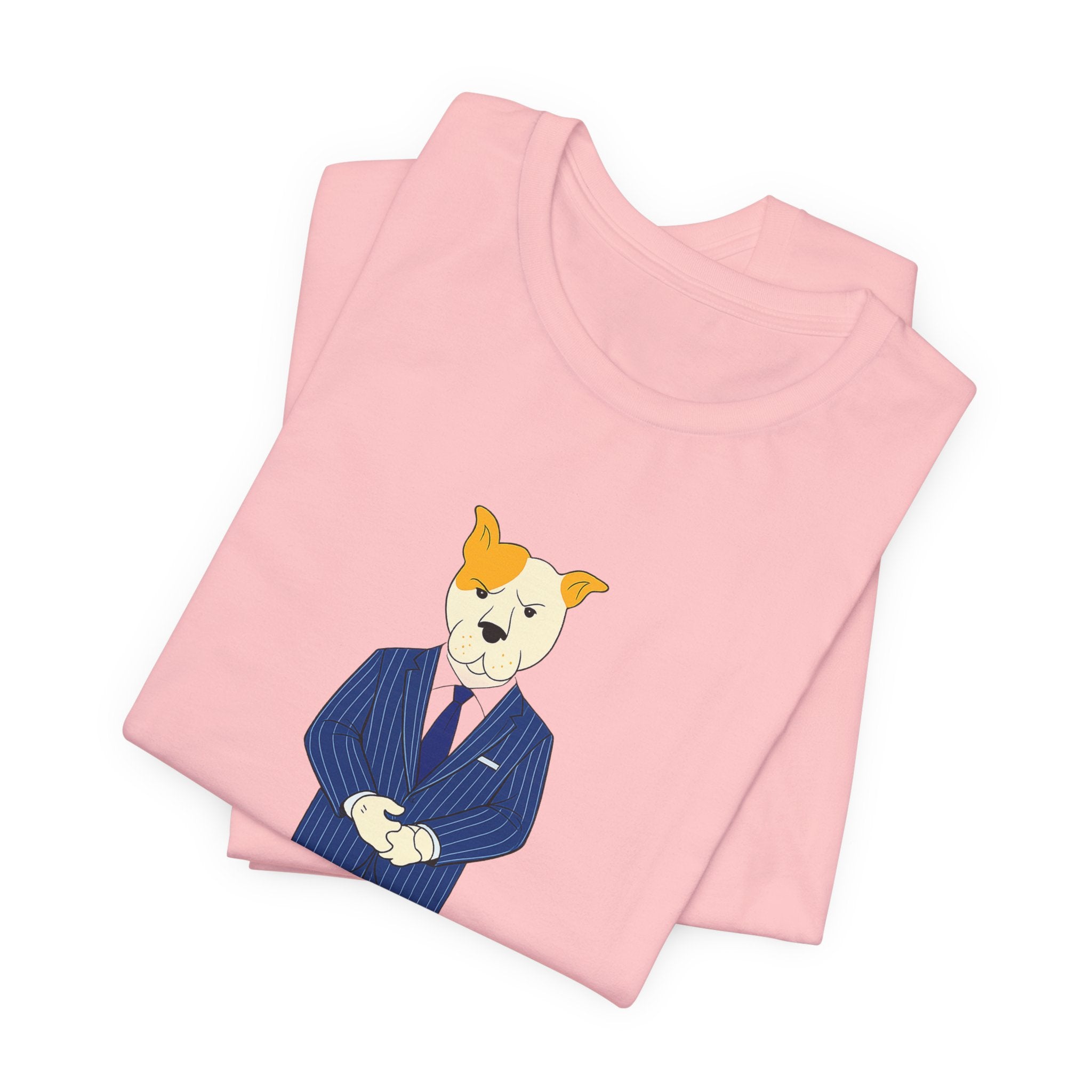 Sneakydog Inc. CEO Suit Graphic — Vintage Short Sleeve T-Shirt