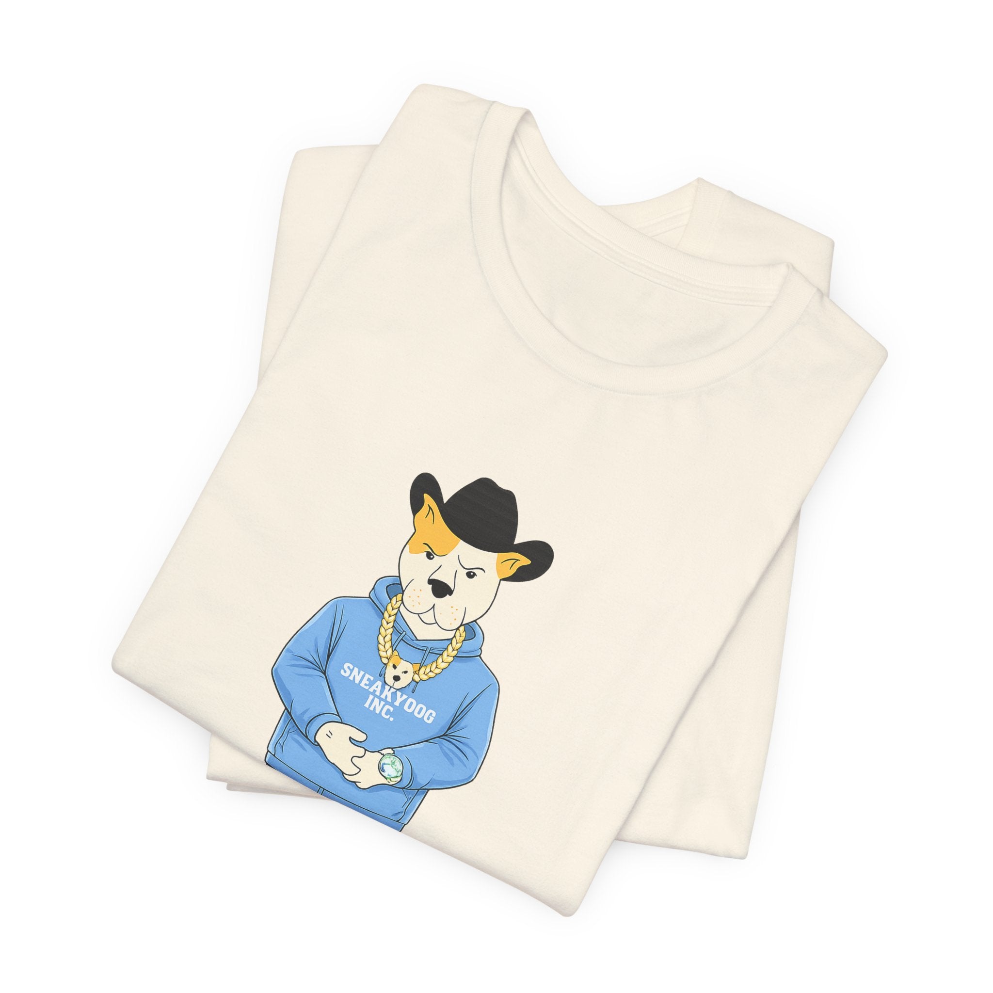 Sneakydog Inc. CB Cowboy Graphic — Vintage Short Sleeve T-Shirt