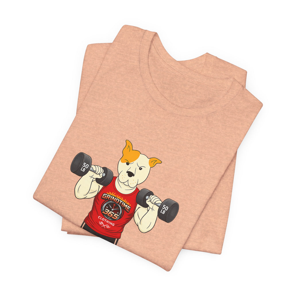 Sneakydog Inc. Workout Red GT365 Graphic — Vintage Short Sleeve T-Shirt