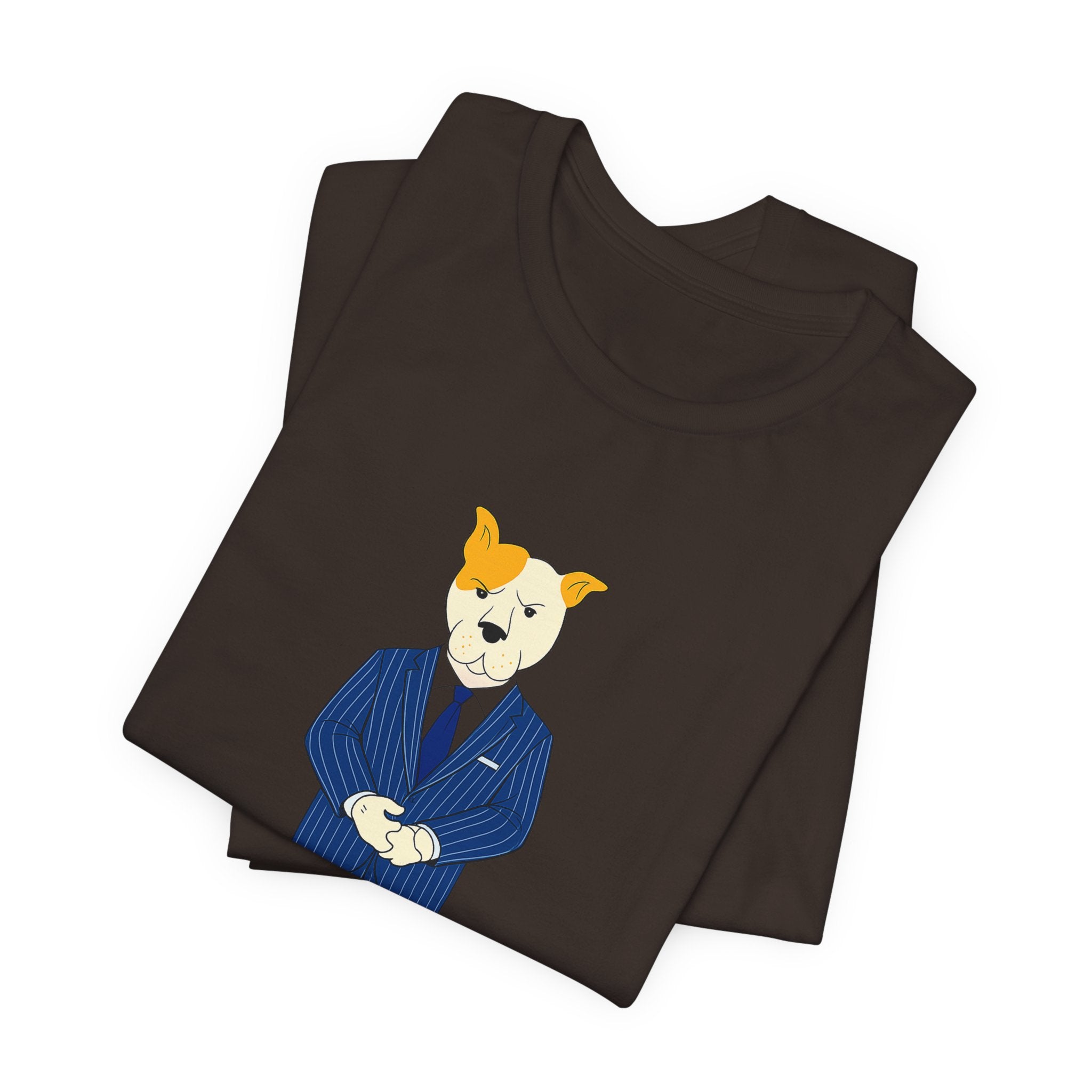 Sneakydog Inc. CEO Suit Graphic — Vintage Short Sleeve T-Shirt