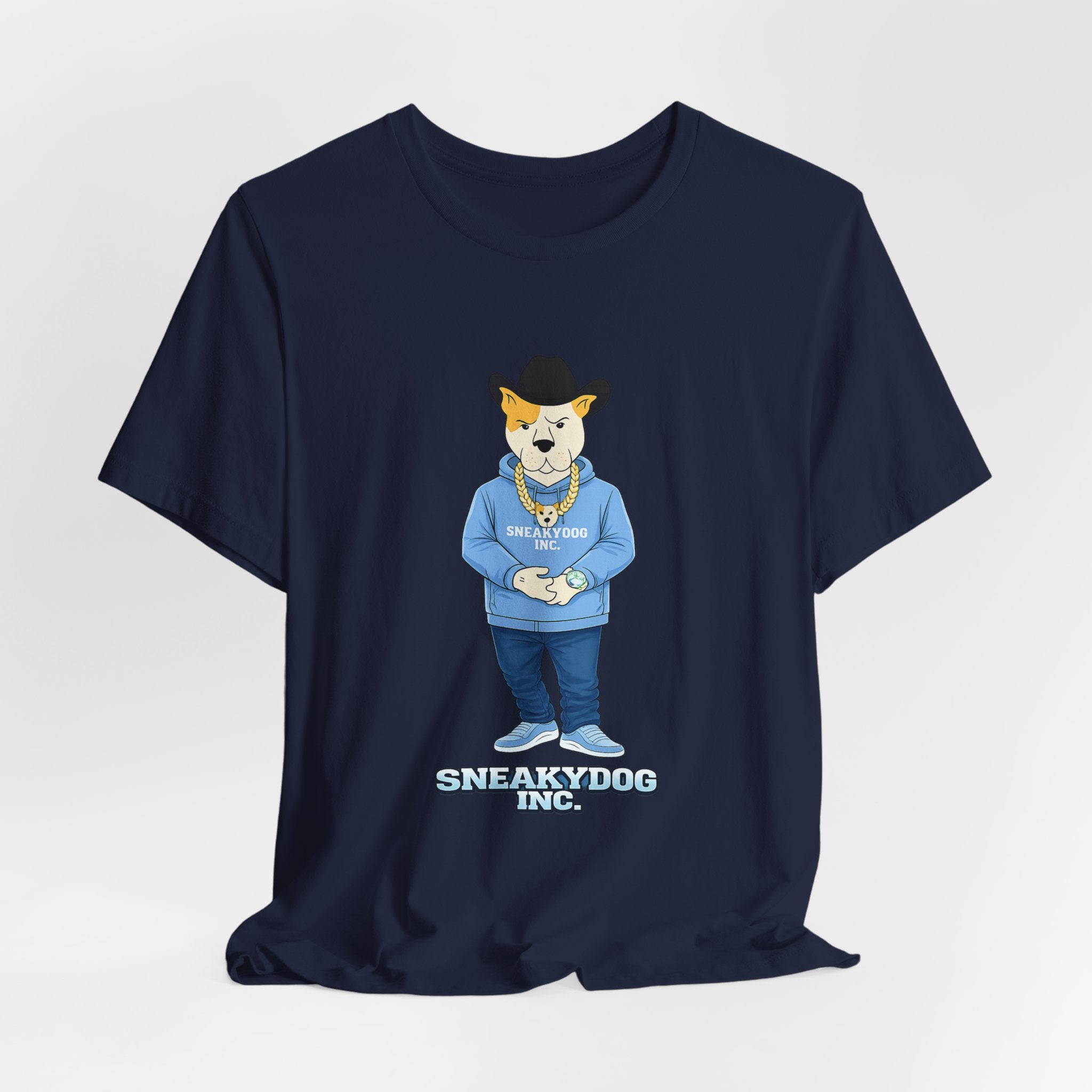 Sneakydog Inc. CB Cowboy Graphic — Vintage Short Sleeve T-Shirt