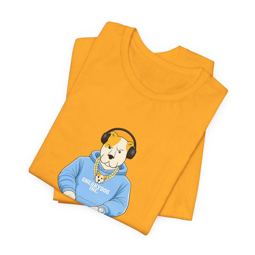 Sneakydog Inc. DJ Graphic — Vintage Short Sleeve T-Shirt