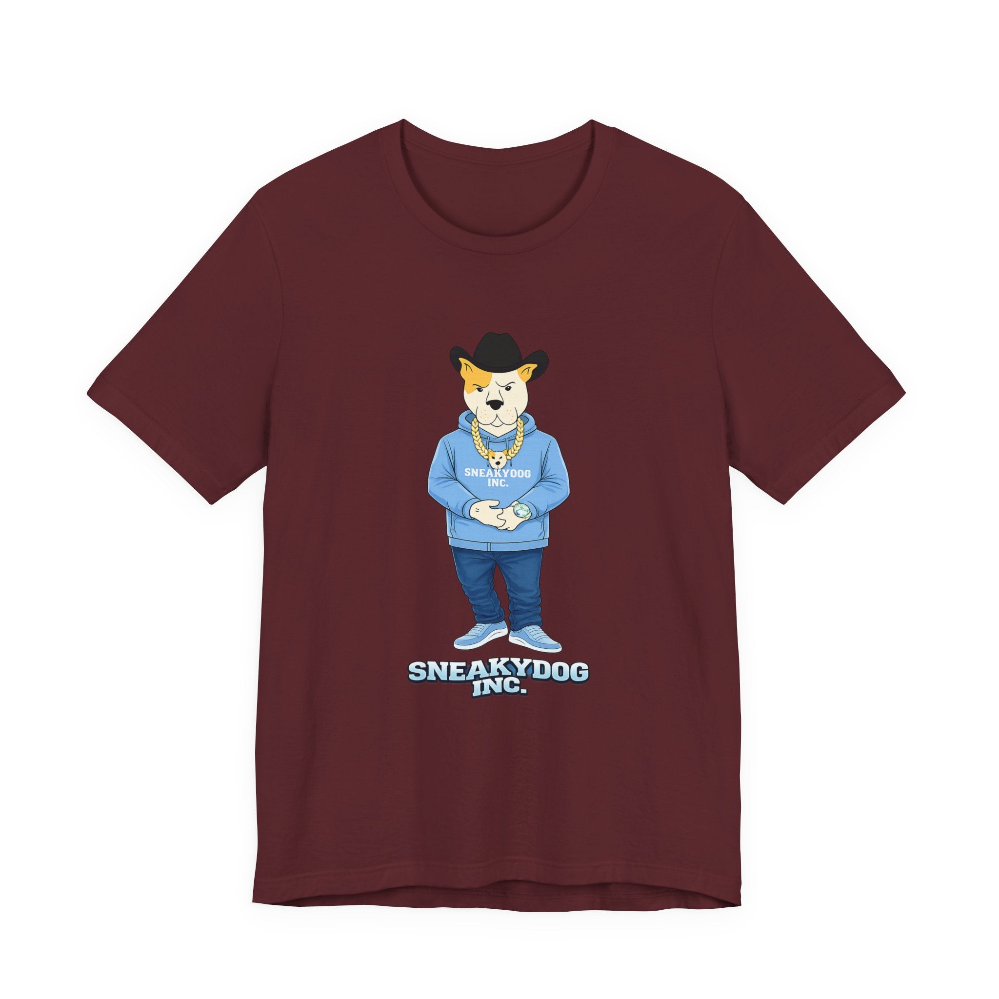 Sneakydog Inc. CB Cowboy Graphic — Vintage Short Sleeve T-Shirt