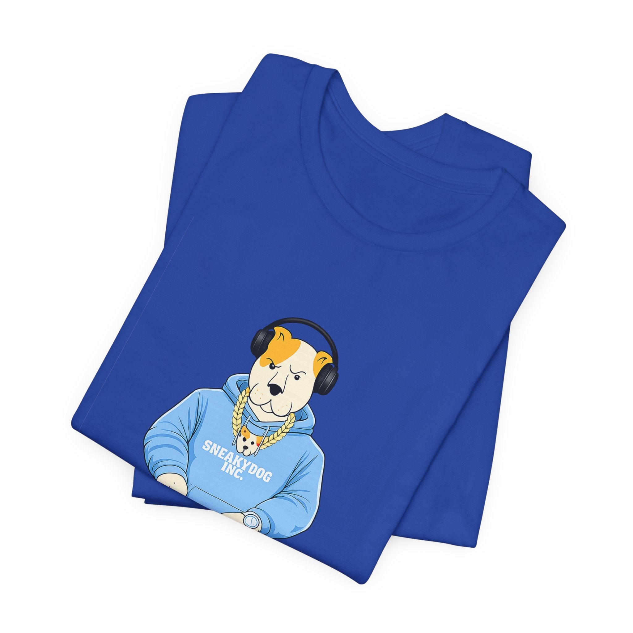 Sneakydog Inc. DJ Graphic — Vintage Short Sleeve T-Shirt