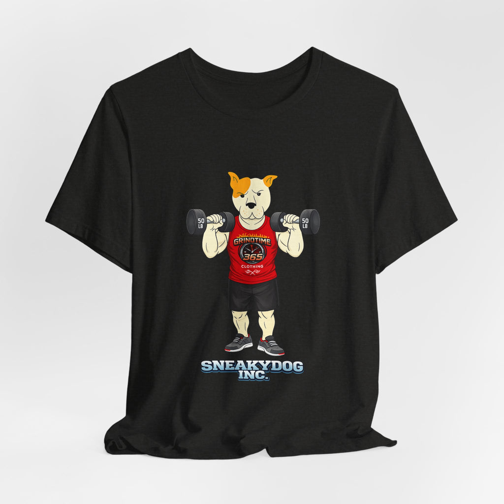 Sneakydog Inc. Workout Red GT365 Graphic — Vintage Short Sleeve T-Shirt