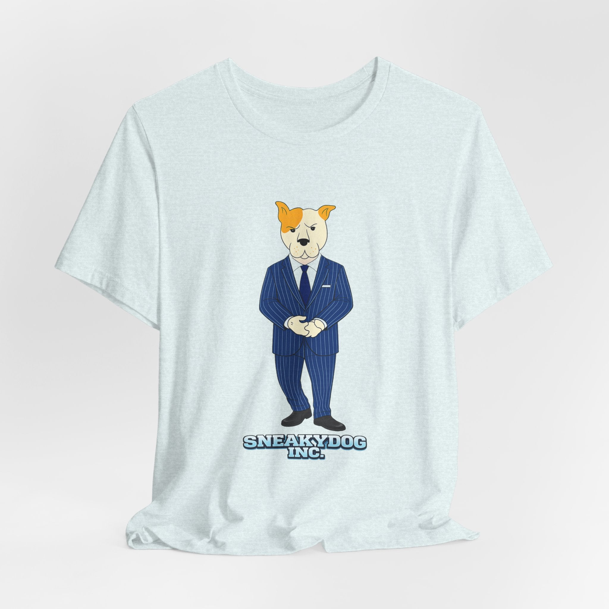 Sneakydog Inc. CEO Suit Graphic — Vintage Short Sleeve T-Shirt