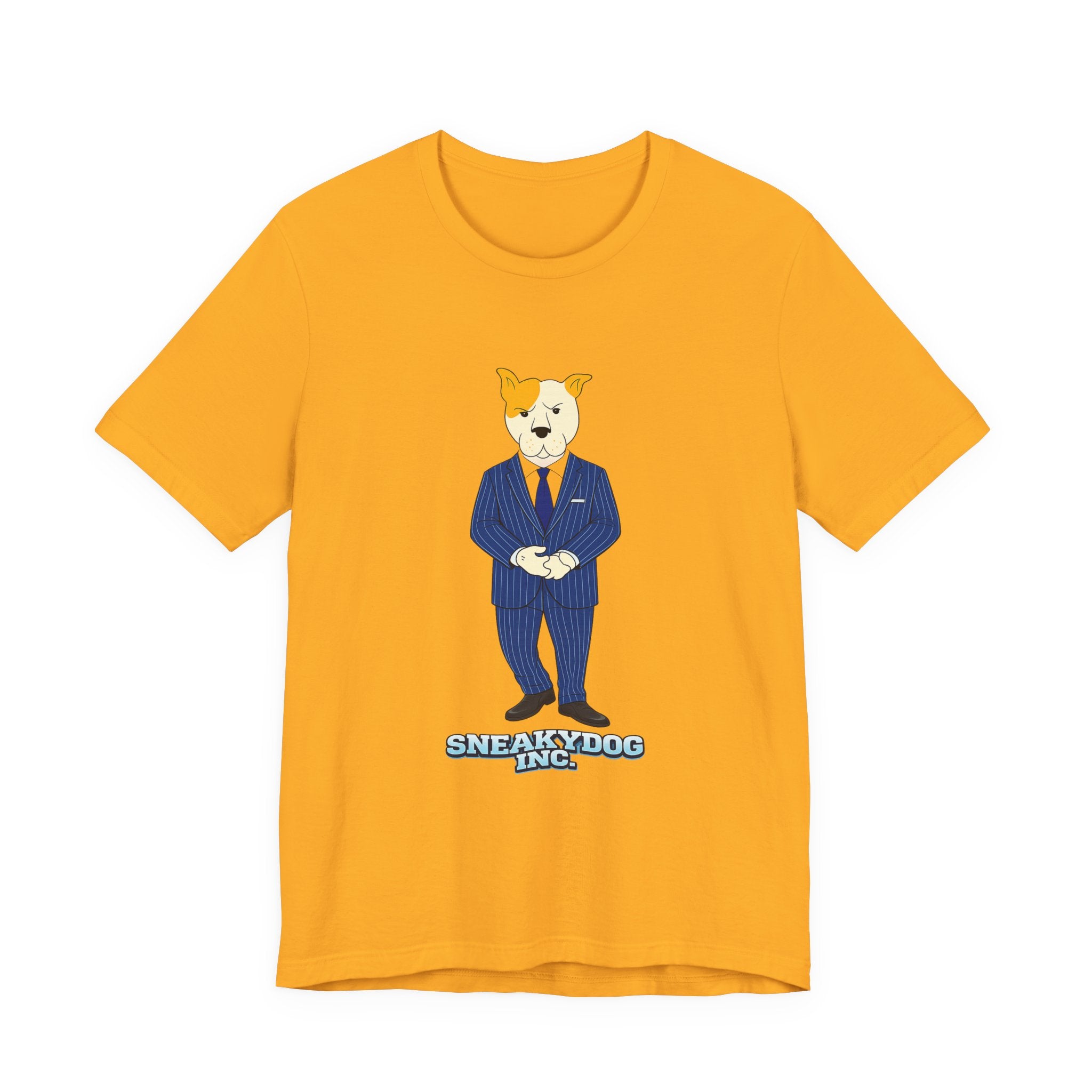 Sneakydog Inc. CEO Suit Graphic — Vintage Short Sleeve T-Shirt