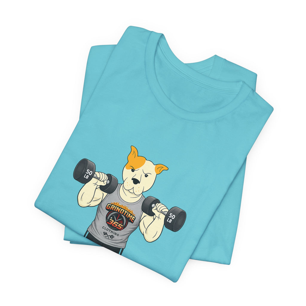 Sneakydog Inc. Workout Grey GT365 Graphic — Vintage Short Sleeve T-Shirt