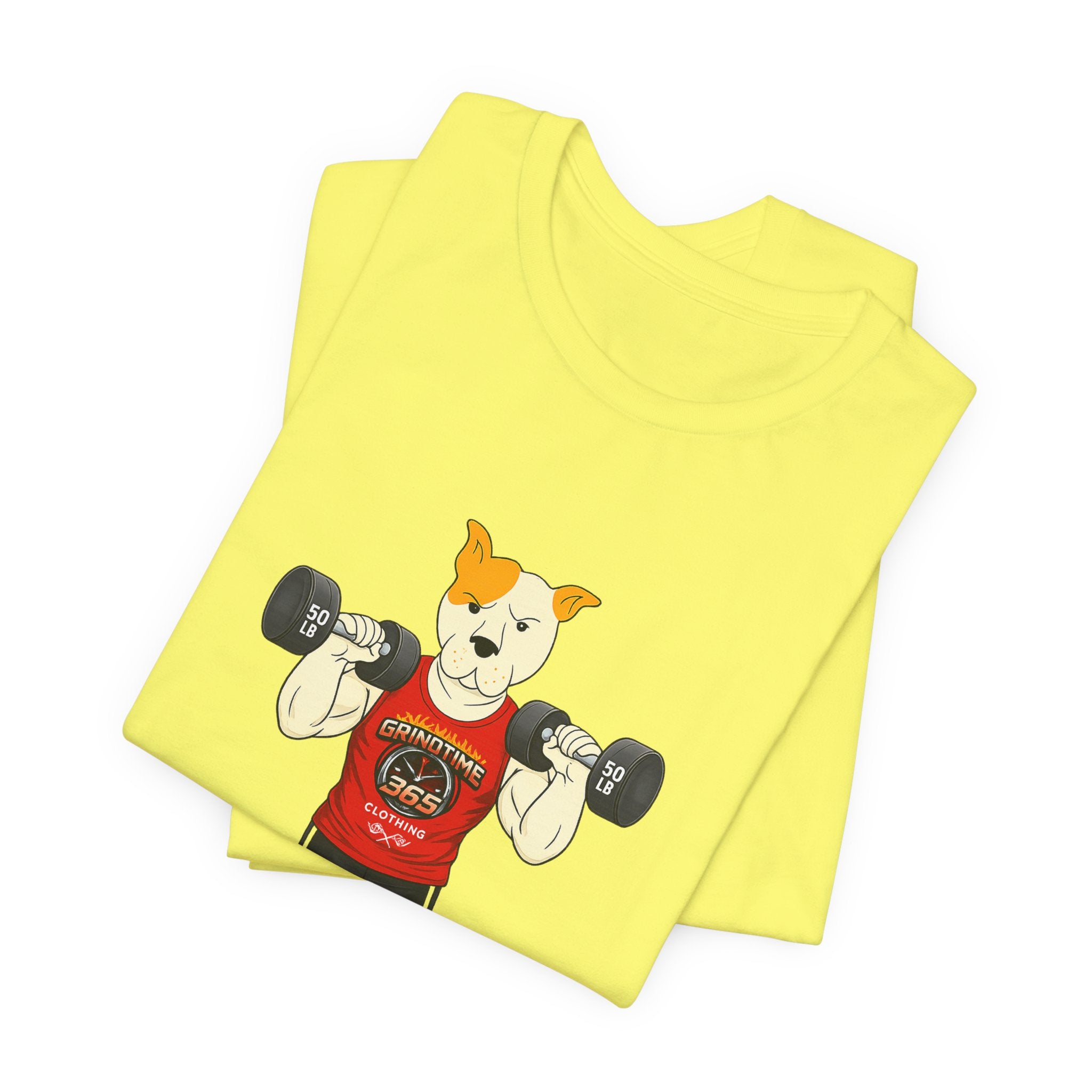 Sneakydog Inc. Workout Red GT365 Graphic — Vintage Short Sleeve T-Shirt
