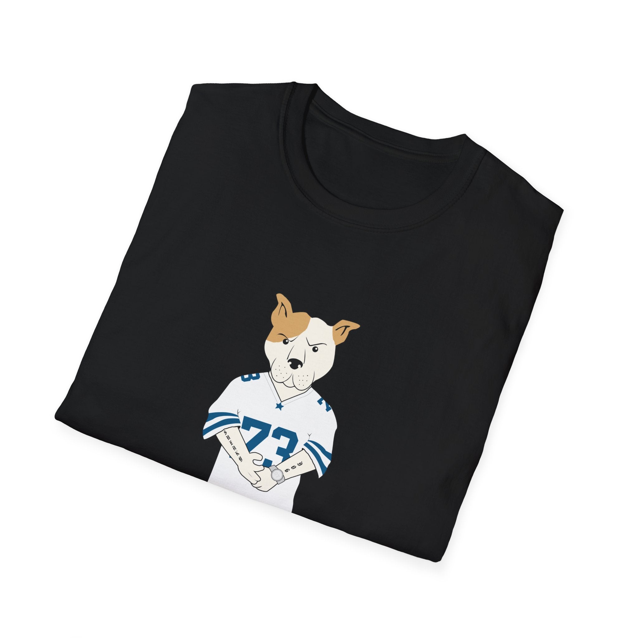 Sneakydog Inc. Football Jersey Graphic T Shirt