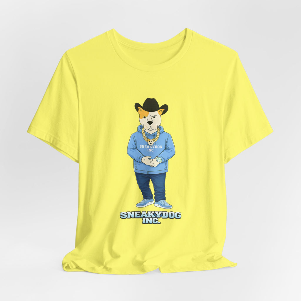 Sneakydog Inc. CB Cowboy Graphic — Vintage Short Sleeve T-Shirt