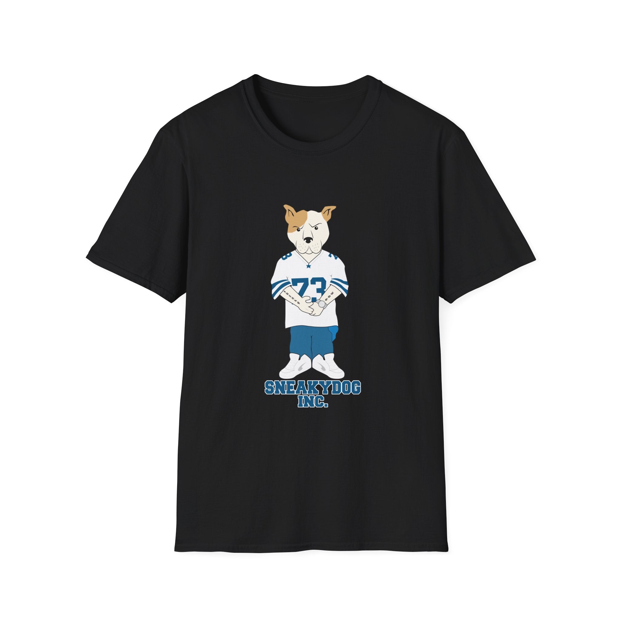 Sneakydog Inc. Football Jersey Graphic T Shirt