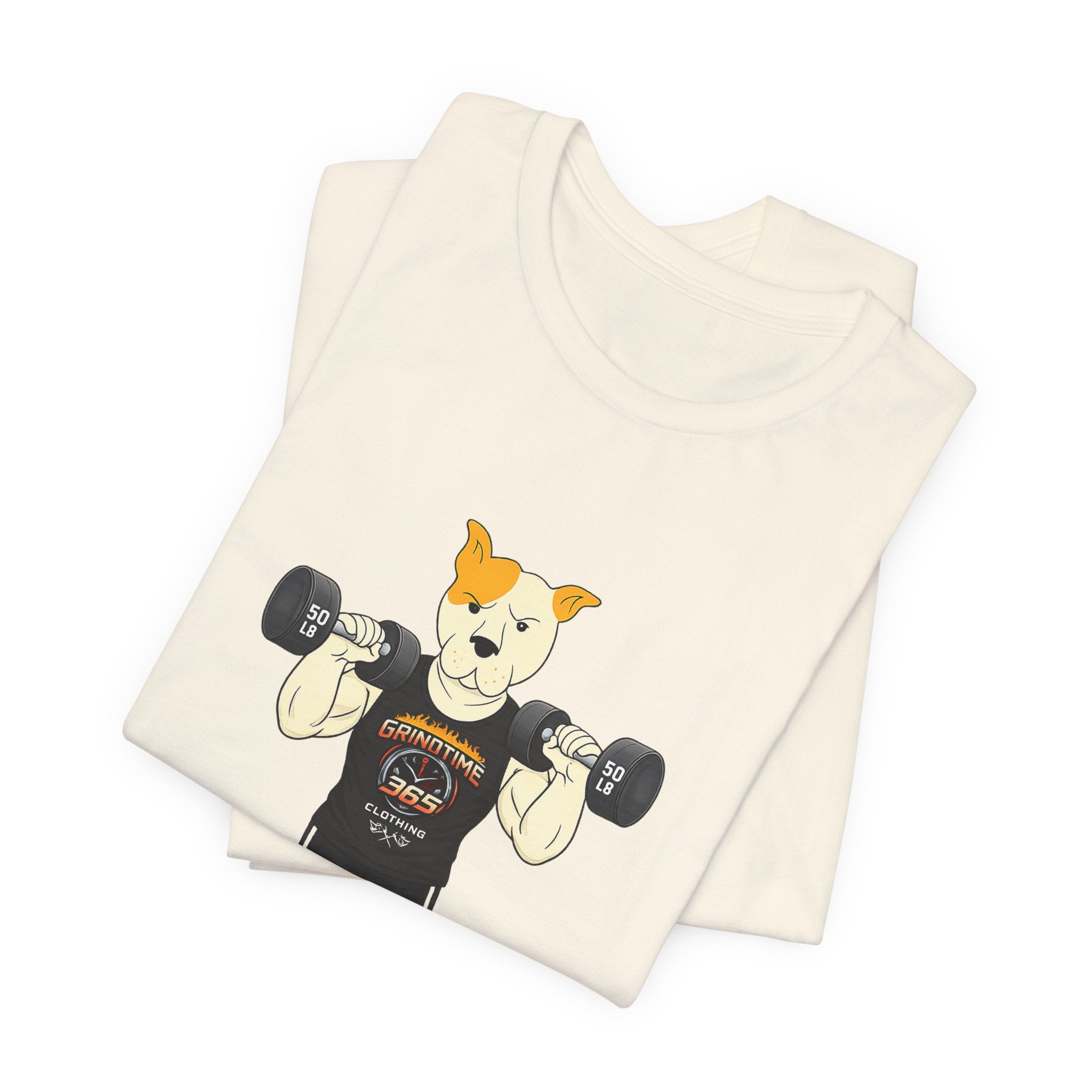 Sneakydog Inc. Workout Black GT365 Graphic — Vintage Short Sleeve T-Shirt