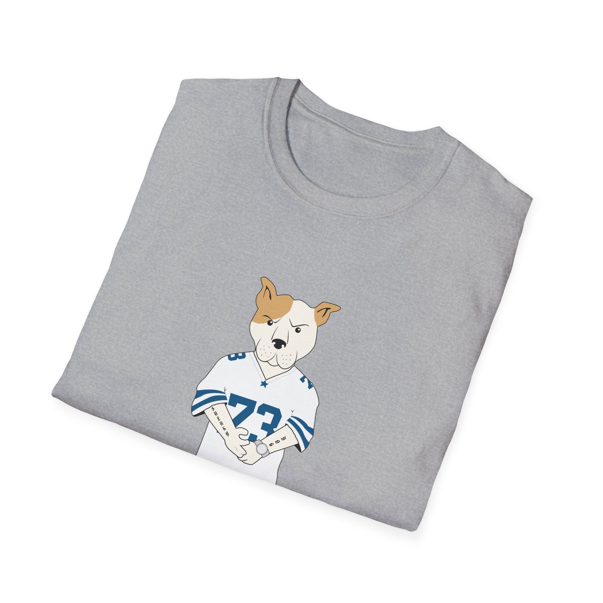 Sneakydog Inc. Football Jersey Graphic T Shirt