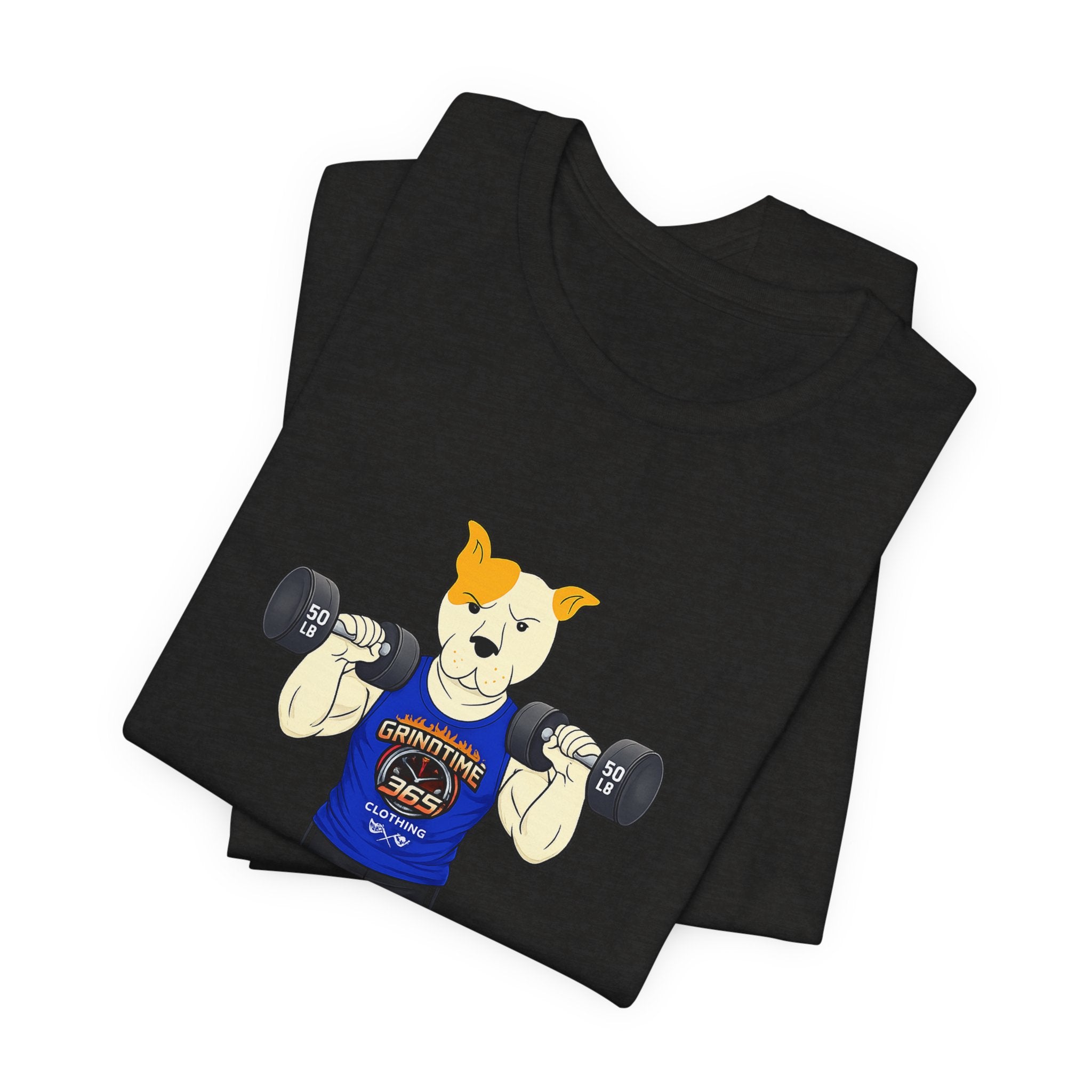 Sneakydog Inc. Workout Blue GT365 Graphic — Vintage Short Sleeve T-Shirt