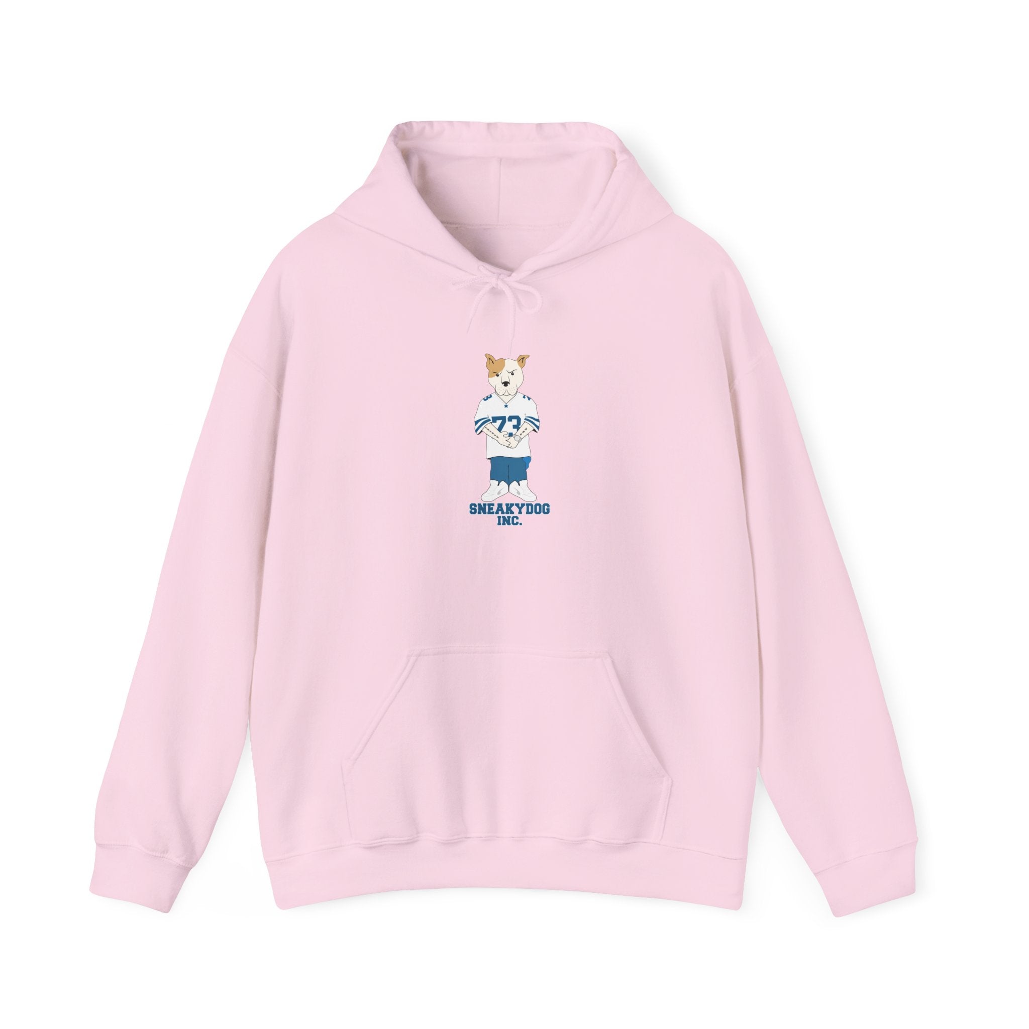 Sneakydog Inc. Football Jersey Graphic - Corgi Crew Hoodie