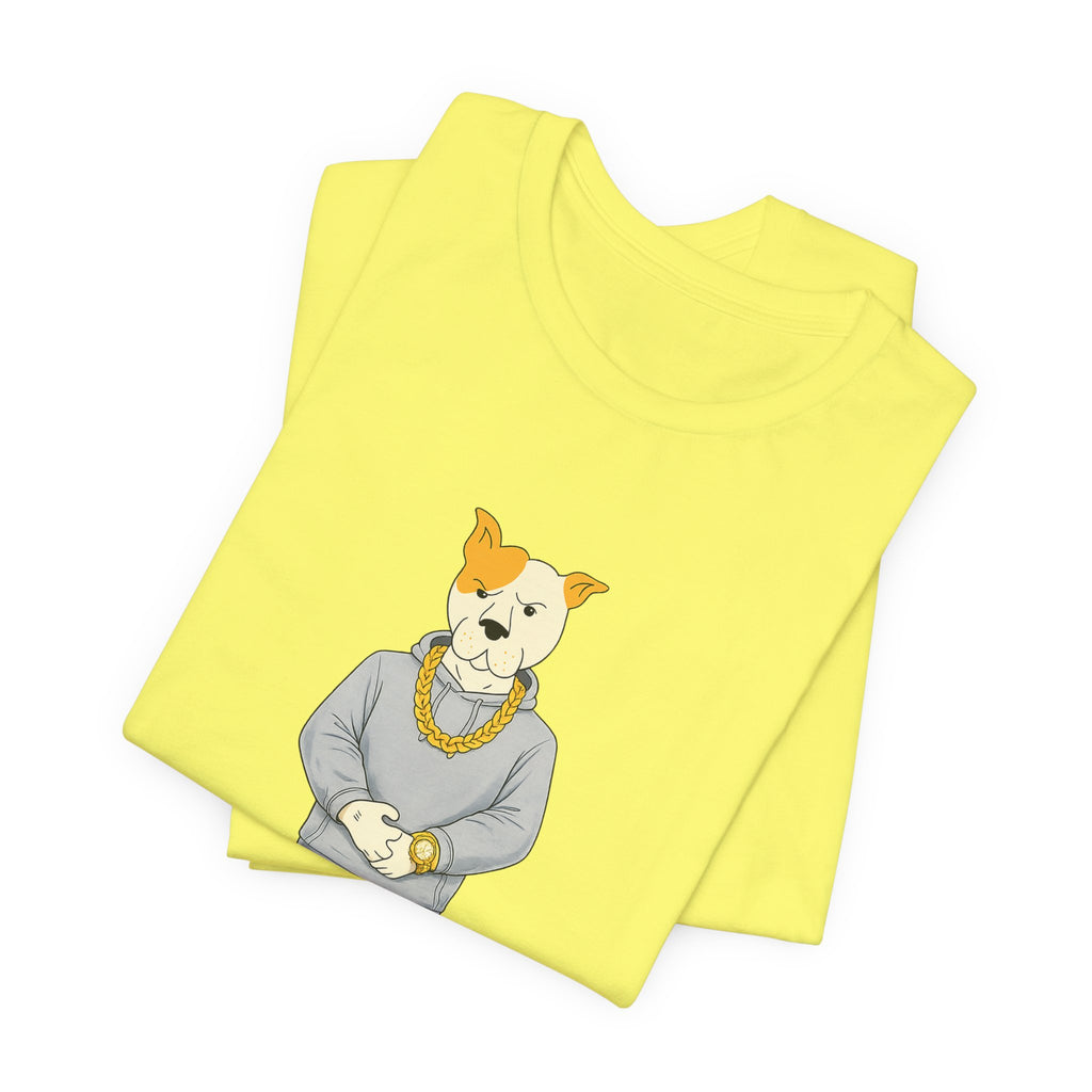 Sneakydog Inc. Grey Hoodie — Vintage Short Sleeve T-Shirt